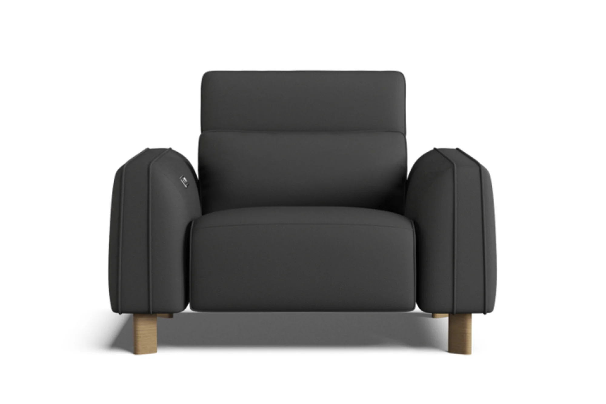 Lesley Leather Recliner Chair - Image 16
