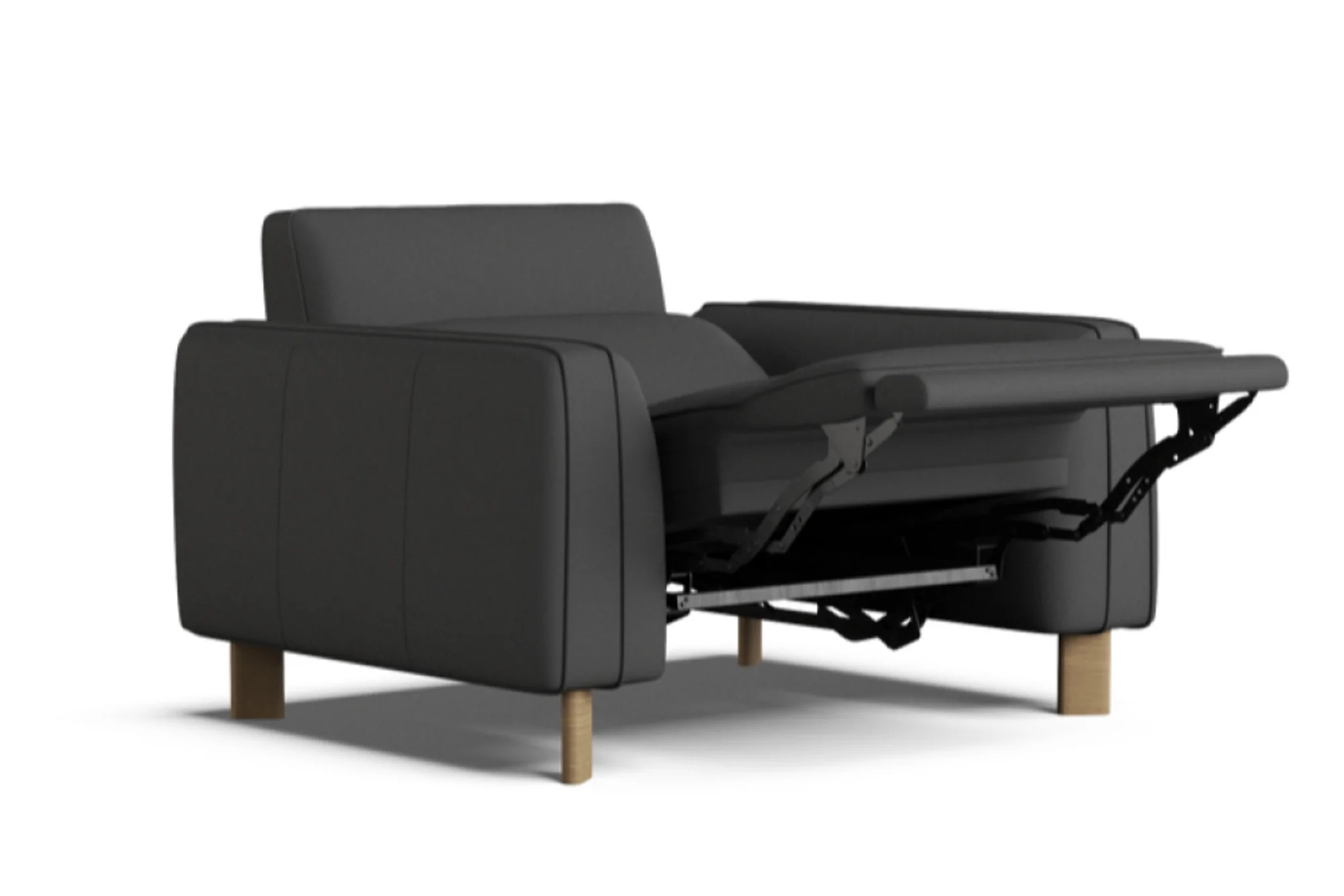 Lesley Leather Recliner Chair - Image 17