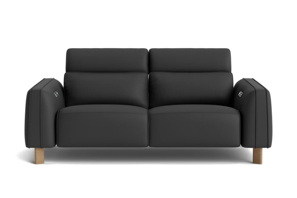 Lesley Leather Recliner Lounge - Image 17