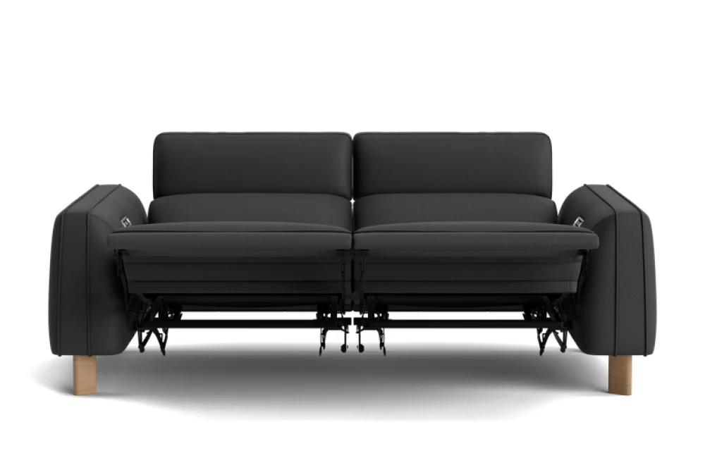 Lesley Leather Recliner Lounge - Image 18