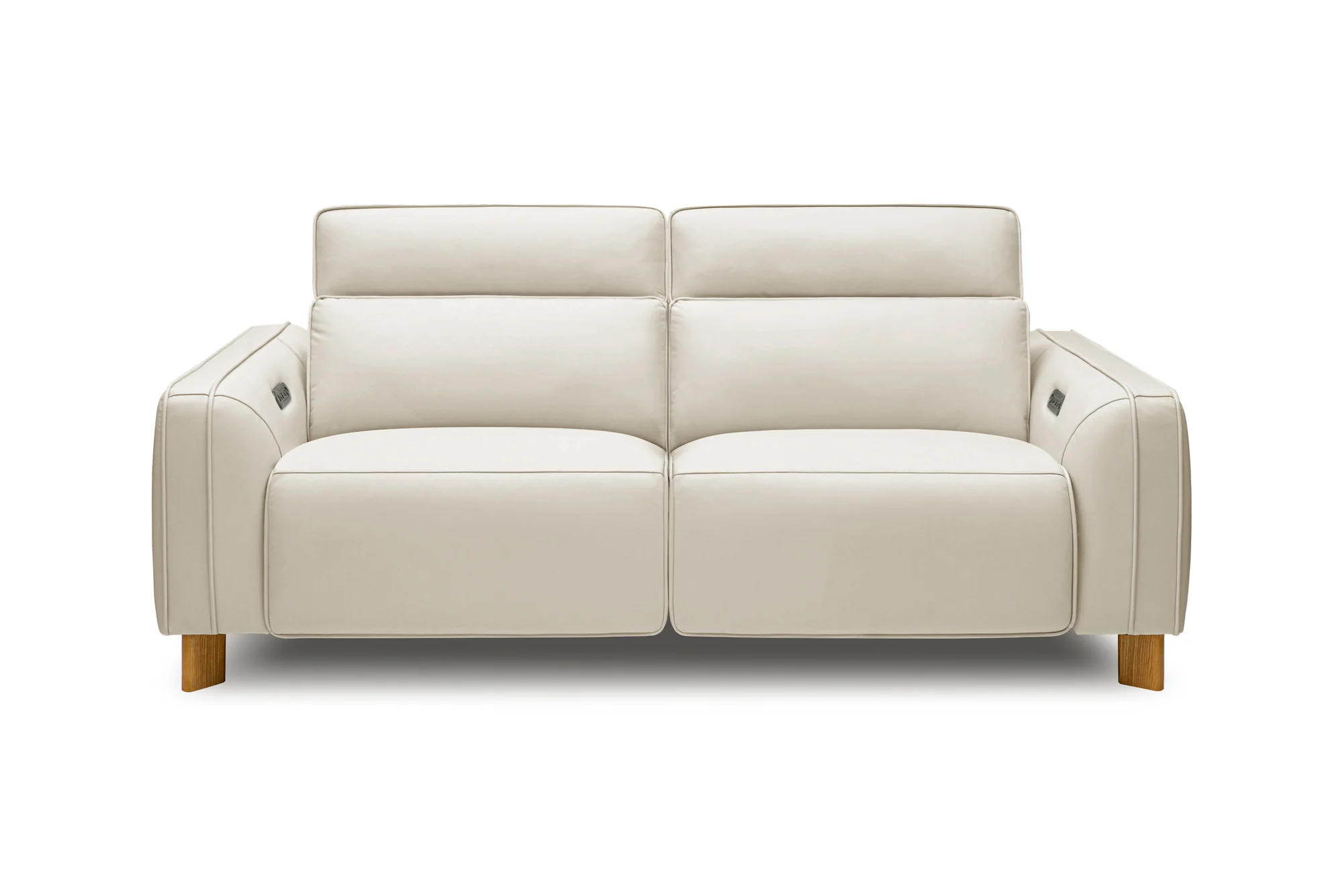 Lesley Leather Recliner Lounge - Image 4