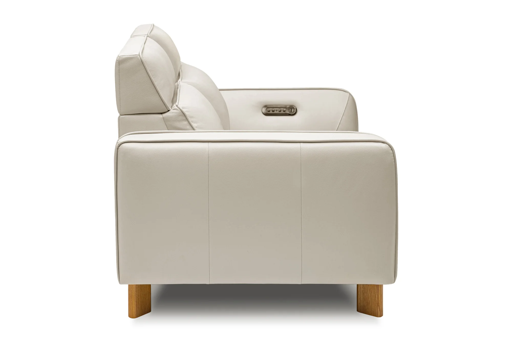 Lesley Leather Recliner Lounge - Image 7
