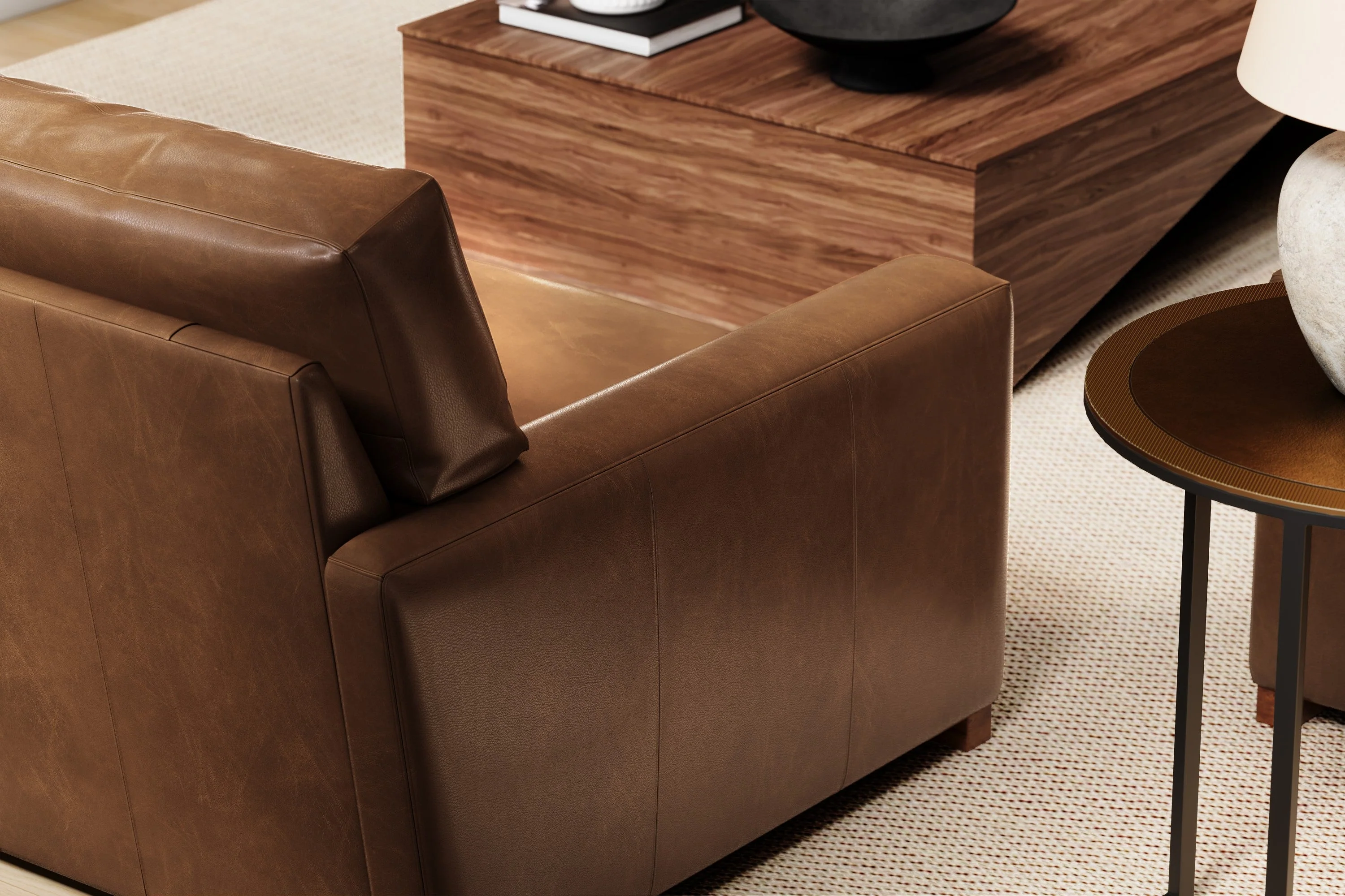 Luton Leather Lounge - Image 27