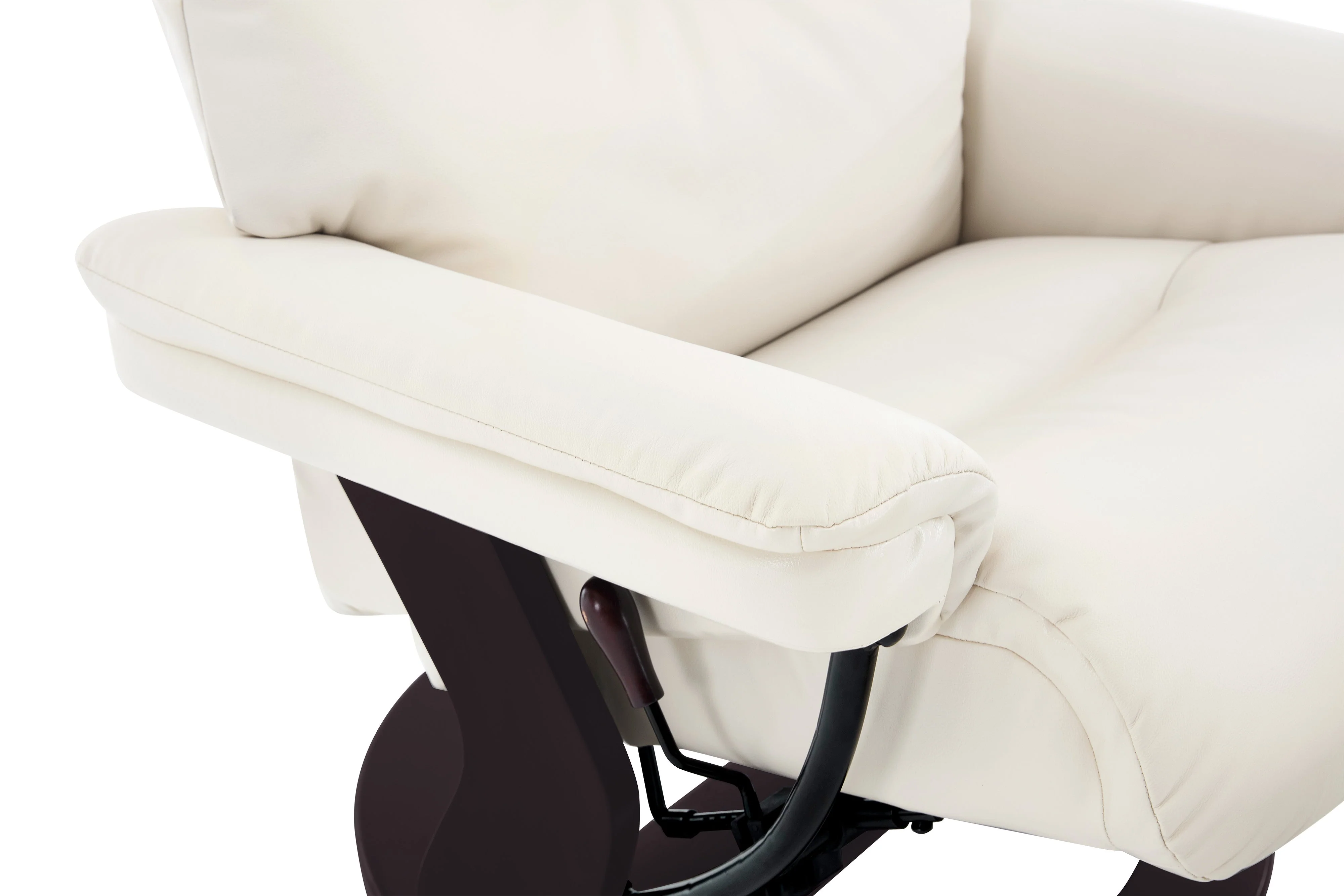 Massimo Leather Recliner with Ottoman - Image 10