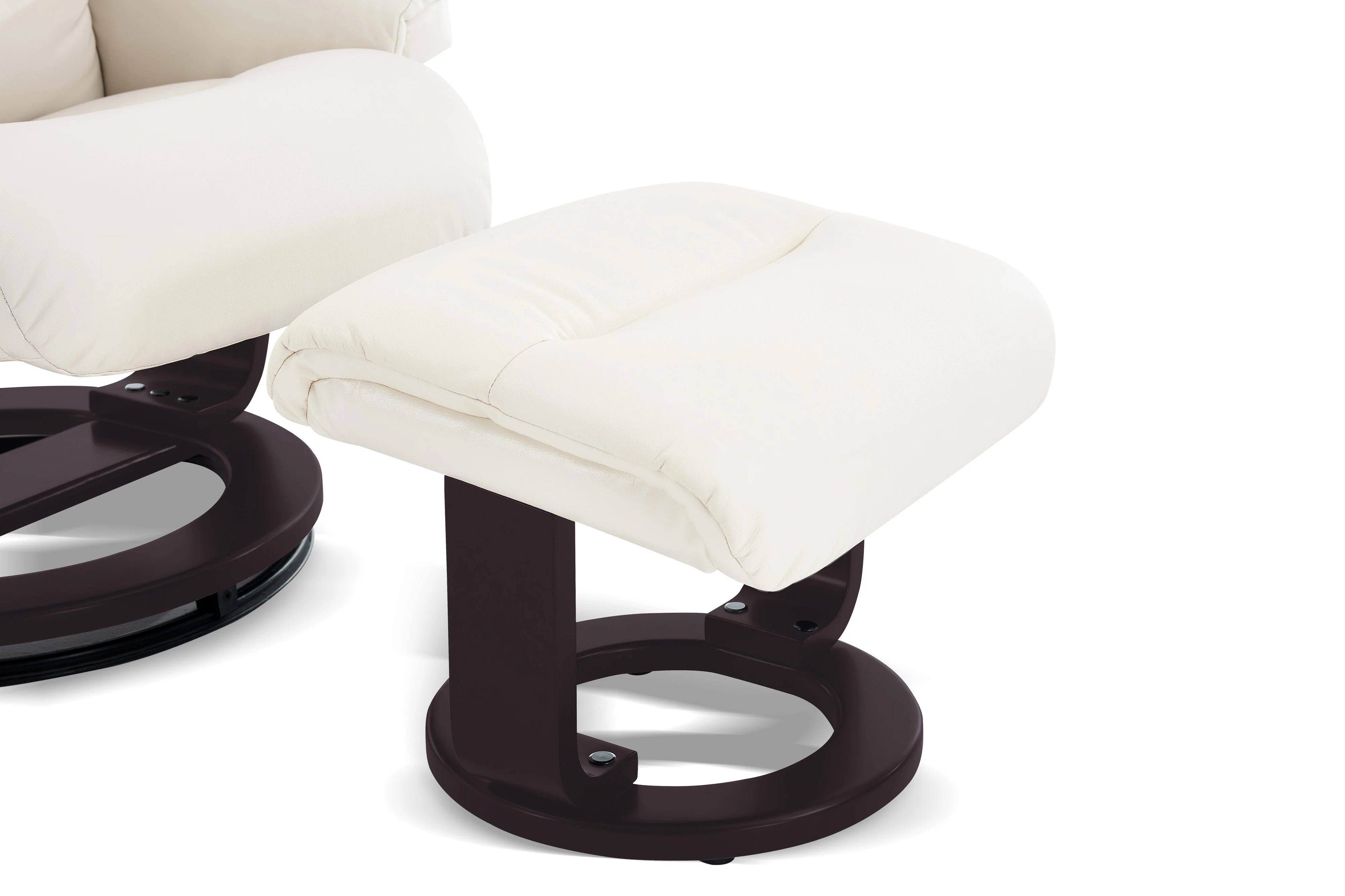 Massimo Leather Recliner with Ottoman - Image 11