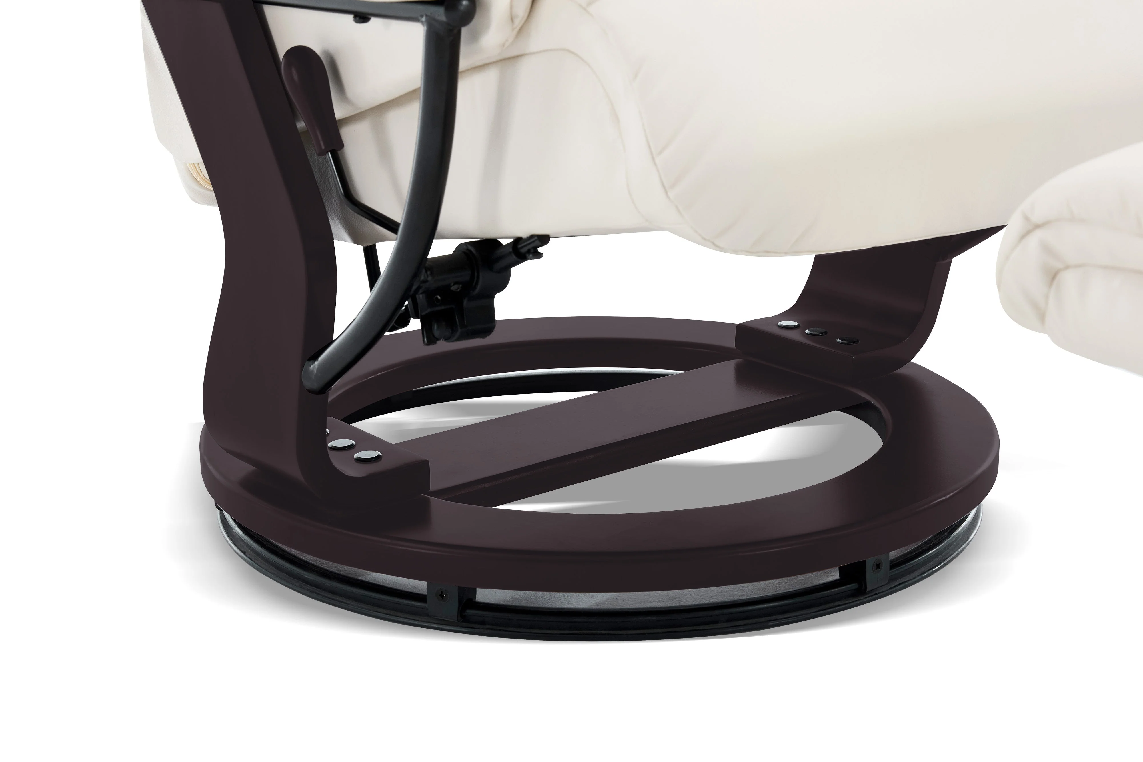 Massimo Leather Recliner with Ottoman - Image 12