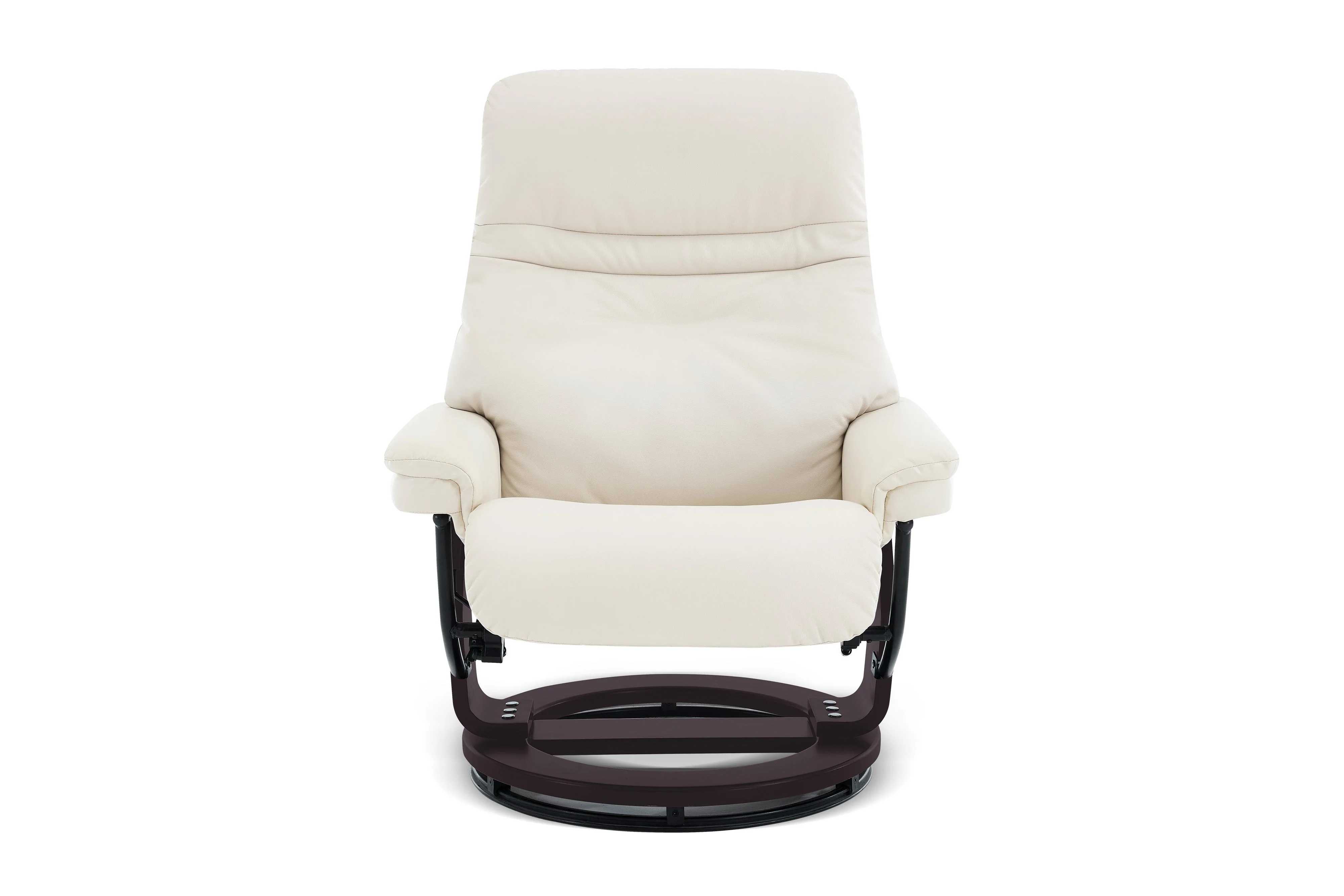Massimo Leather Recliner with Ottoman - Image 5