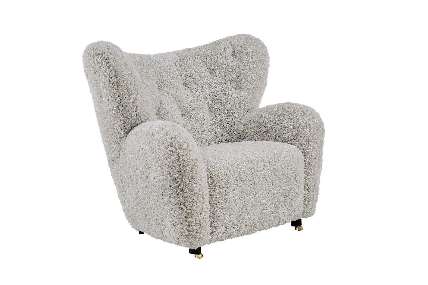 Misty Genuine Sheepskin Accent Chair - Image 15