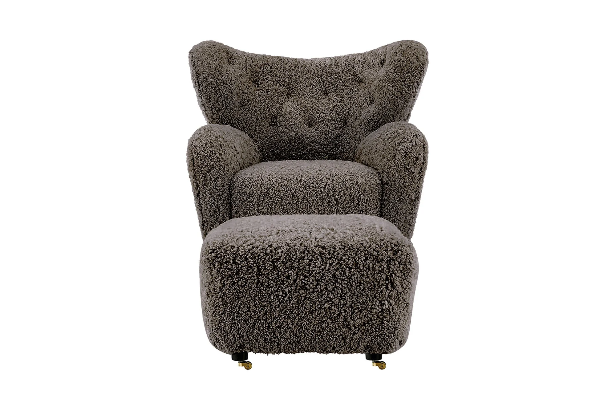 Misty Genuine Sheepskin Accent Chair - Image 5