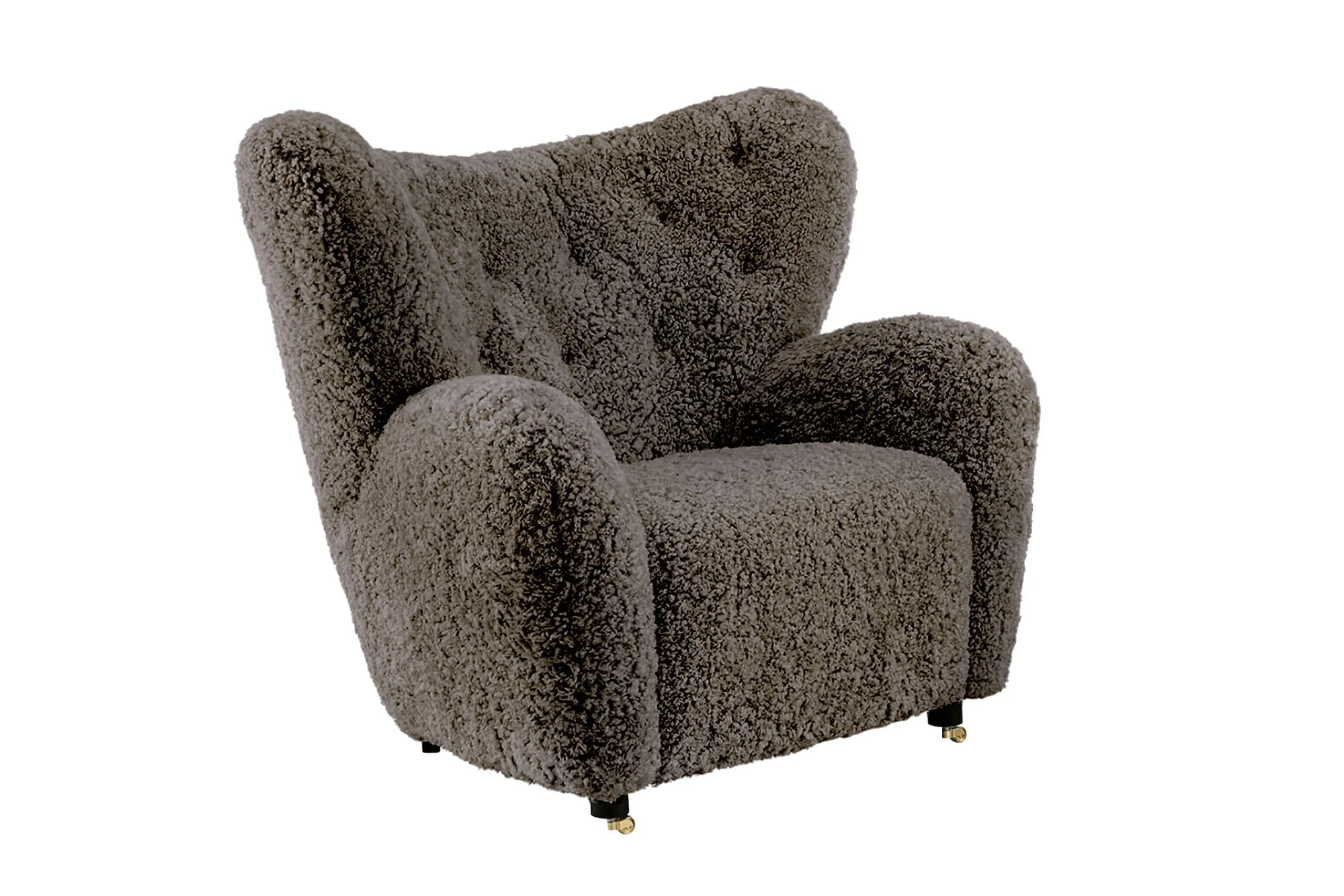 Misty Genuine Sheepskin Accent Chair - Image 6