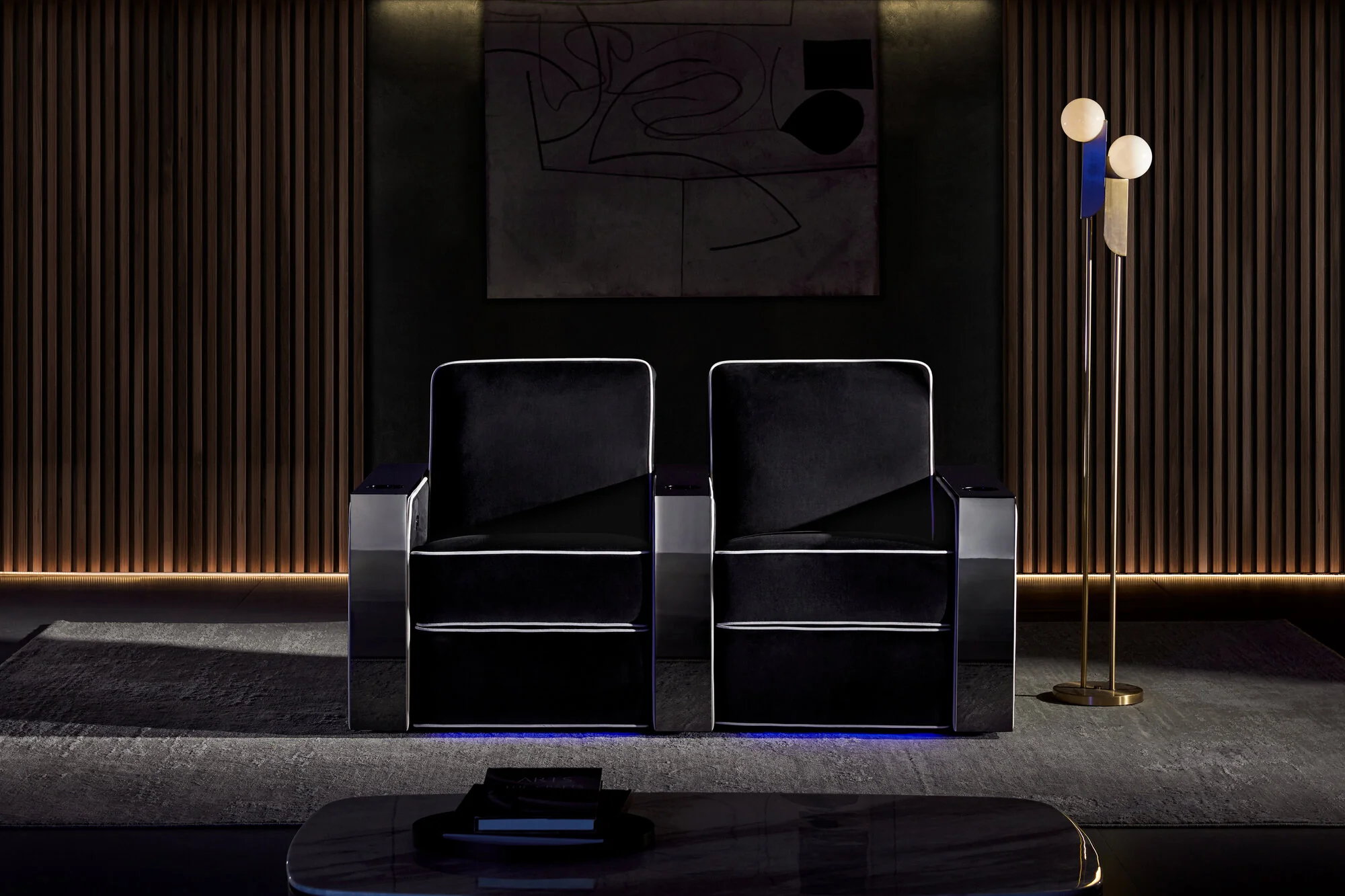 Naples Elegance Home Theater Lounge - Image 4