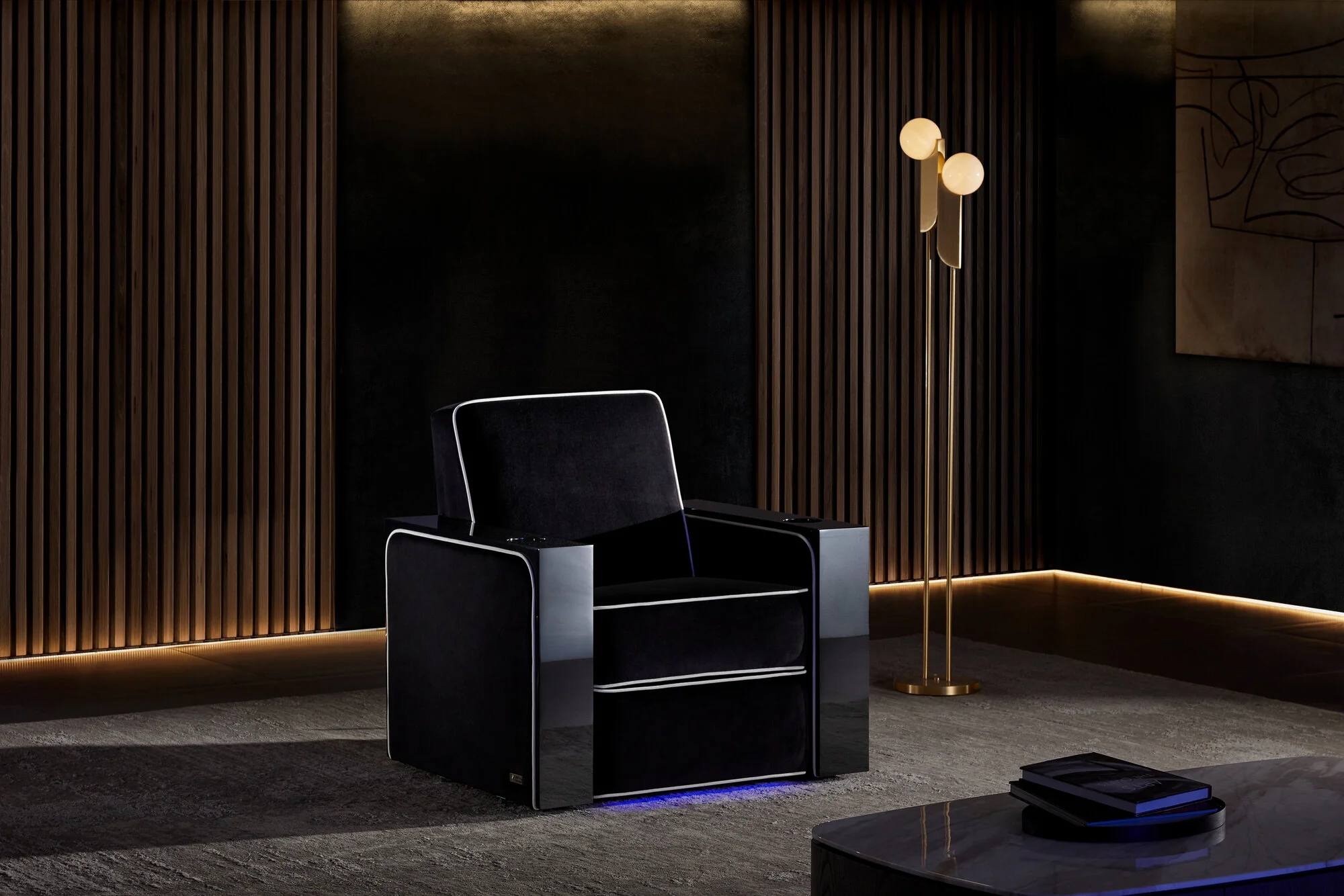 Naples Elegance Home Theater Lounge - Image 6