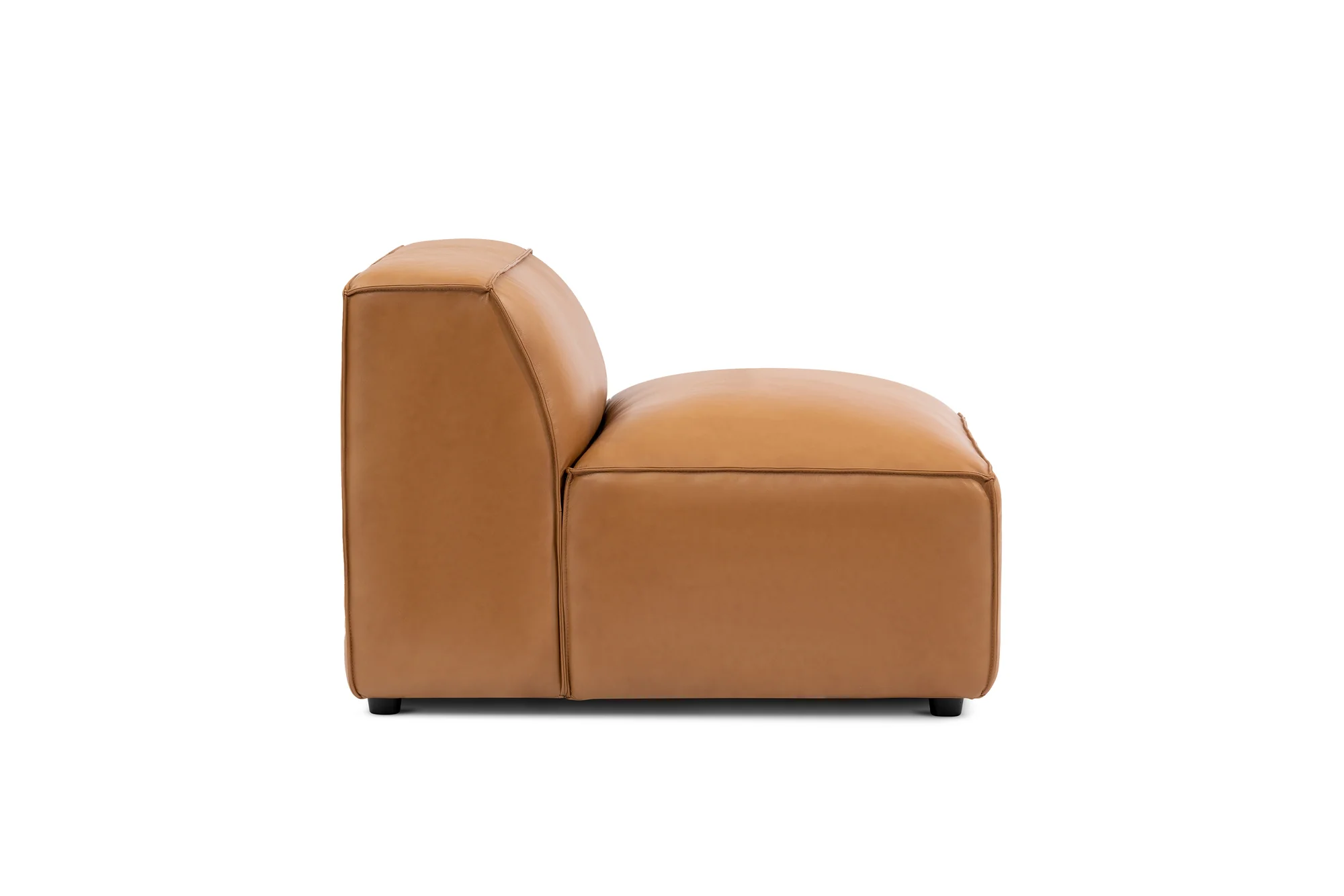 Nathan Leather Armless Lounge Module - Image 12