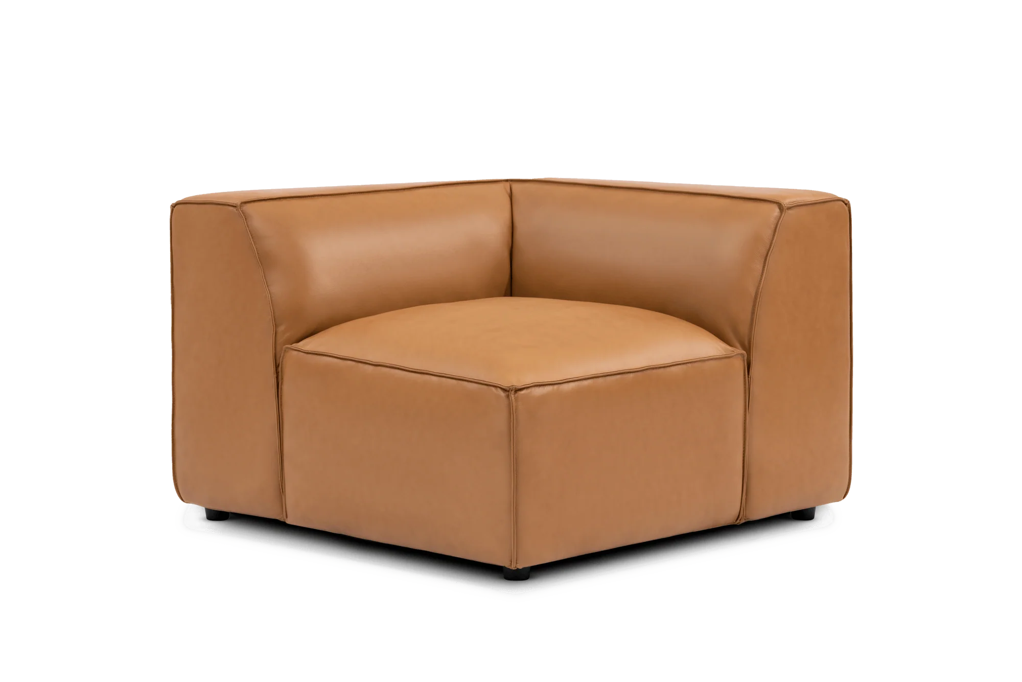 Nathan Leather Corner Lounge Module