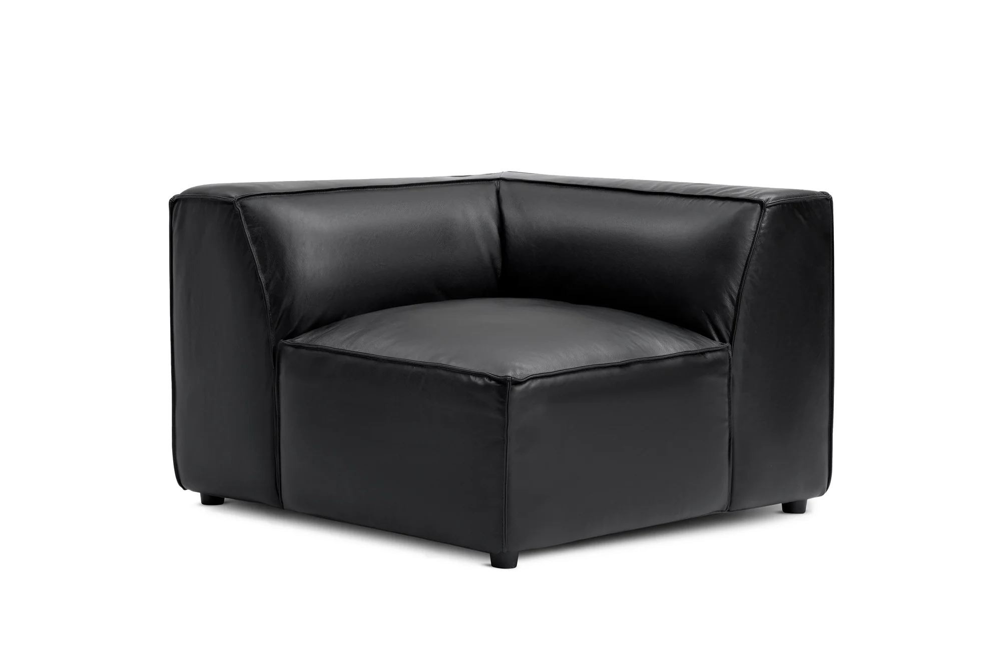 Nathan Leather Corner Lounge Module - Image 10