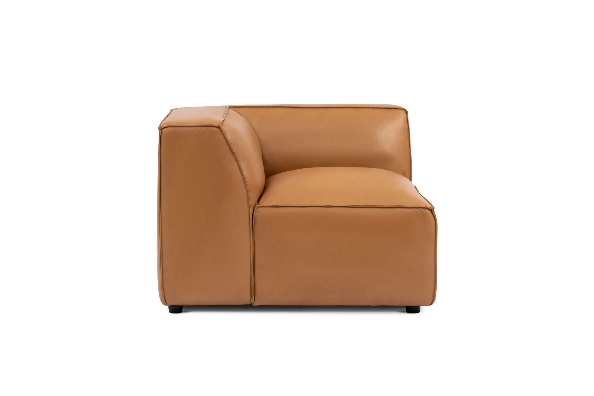 Nathan Leather Corner Lounge Module - Image 4