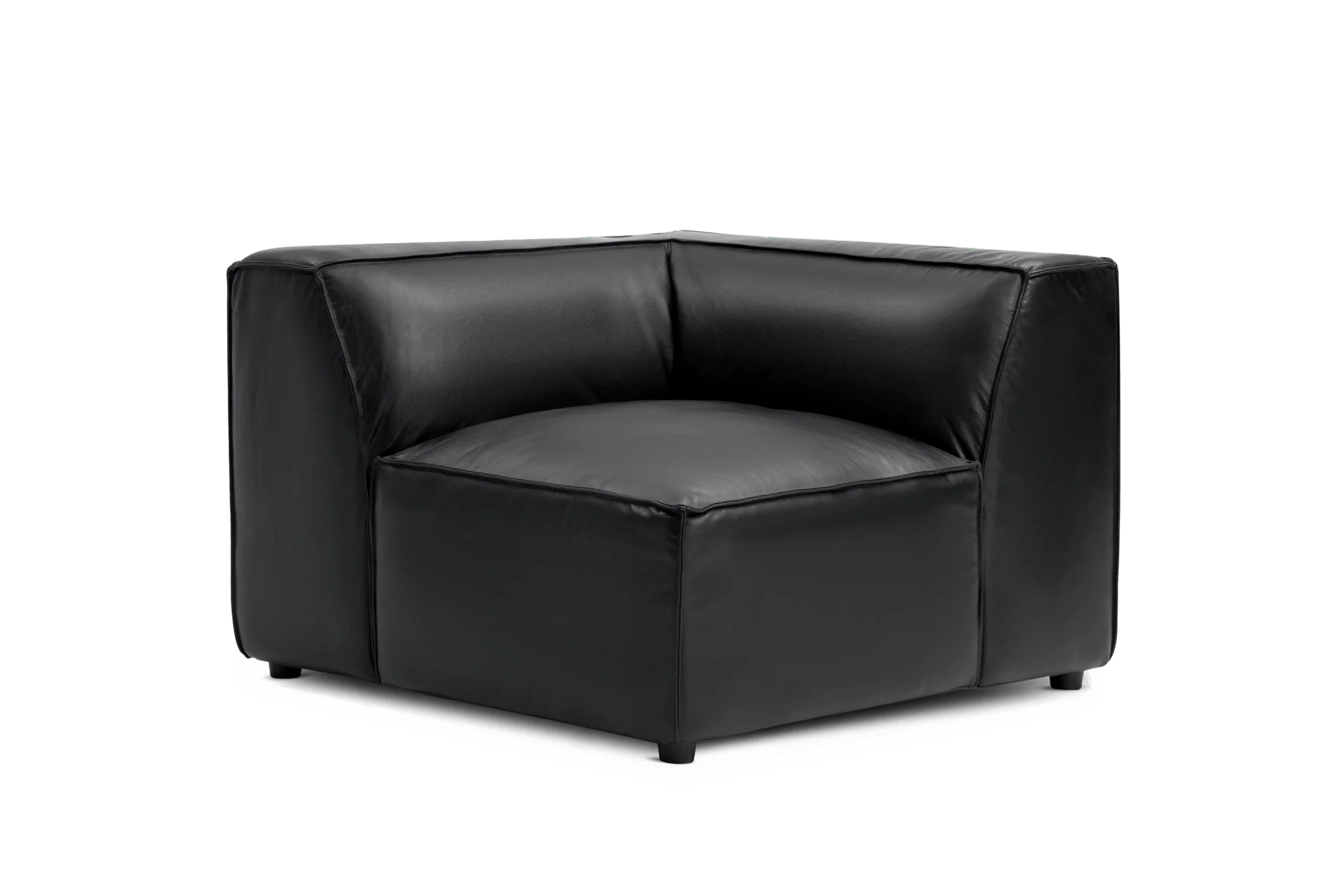Nathan Leather Corner Lounge Module - Image 7