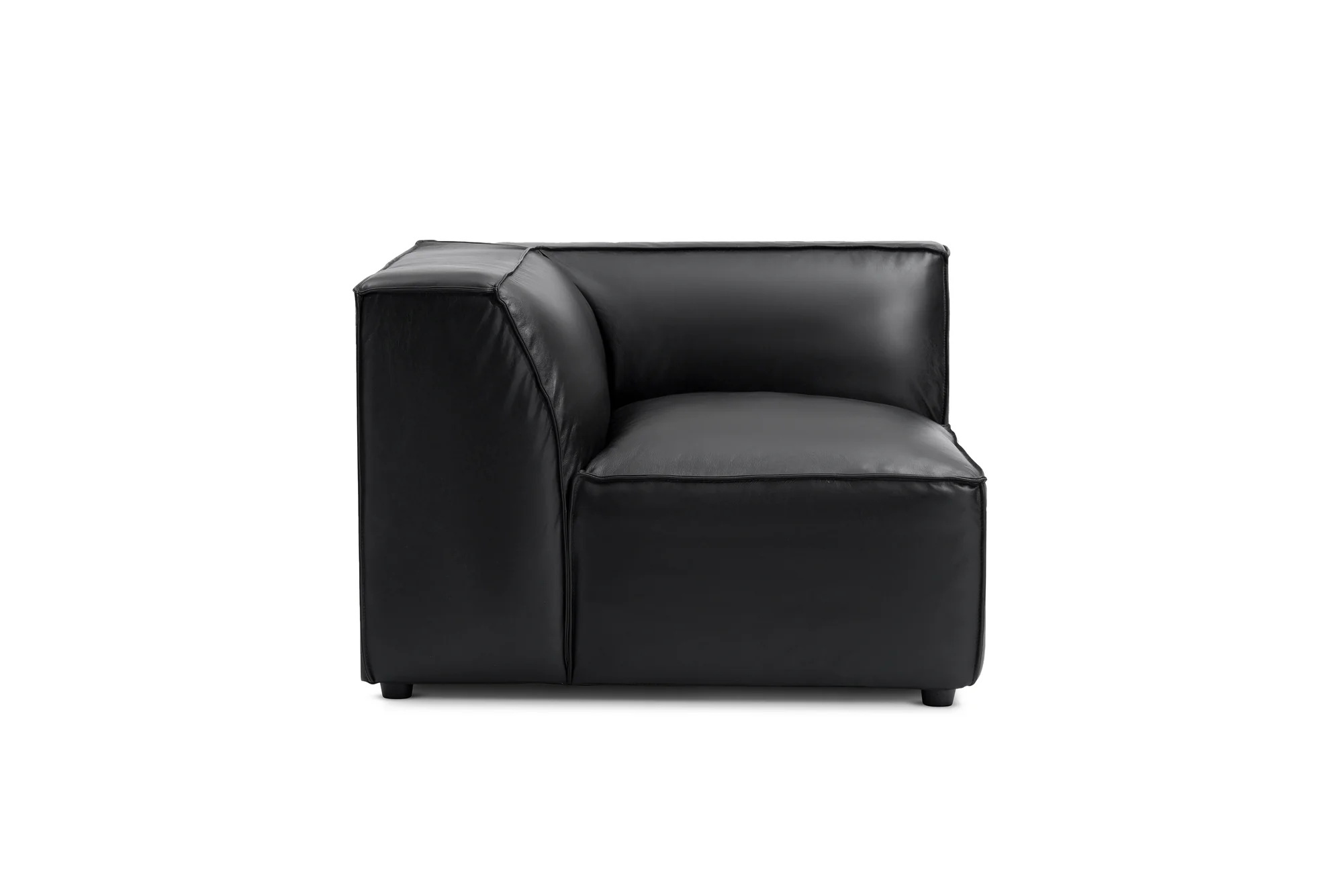 Nathan Leather Corner Lounge Module - Image 9