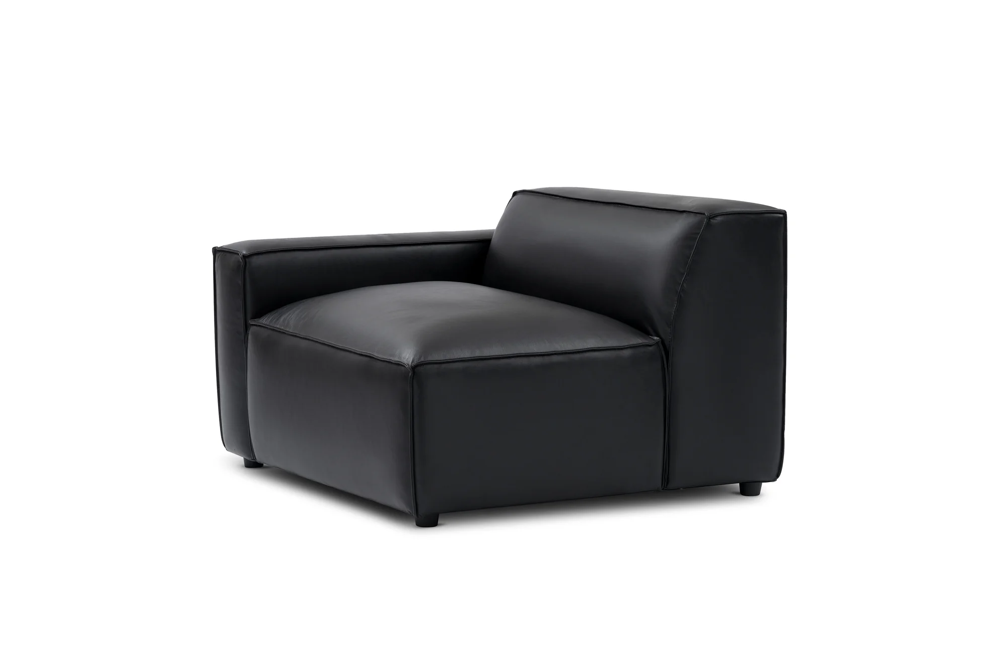 Nathan Leather Left Arm Lounge Module - Image 11