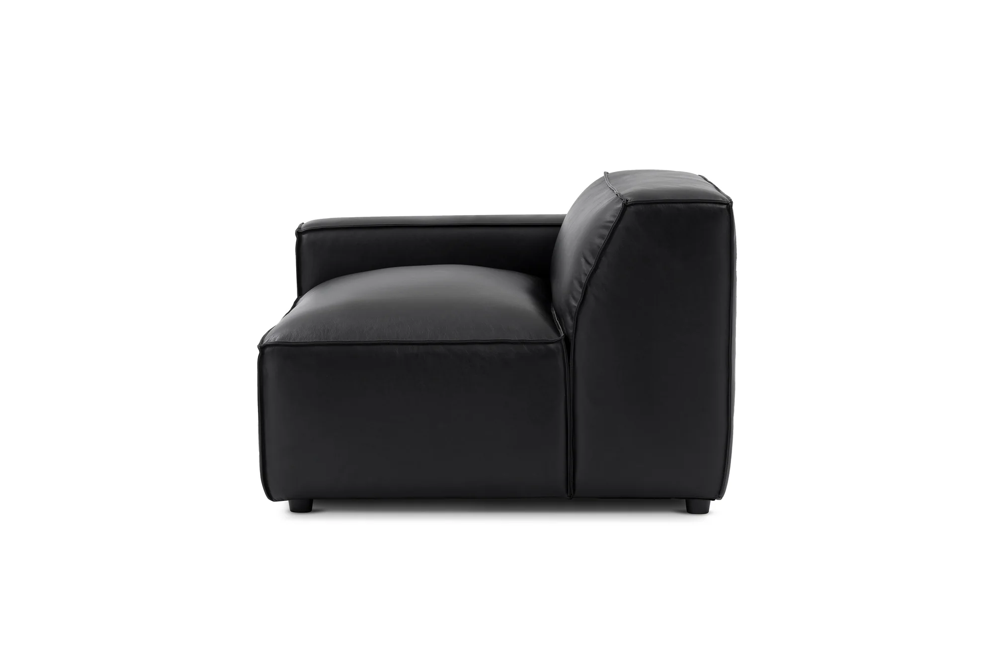 Nathan Leather Left Arm Lounge Module - Image 12