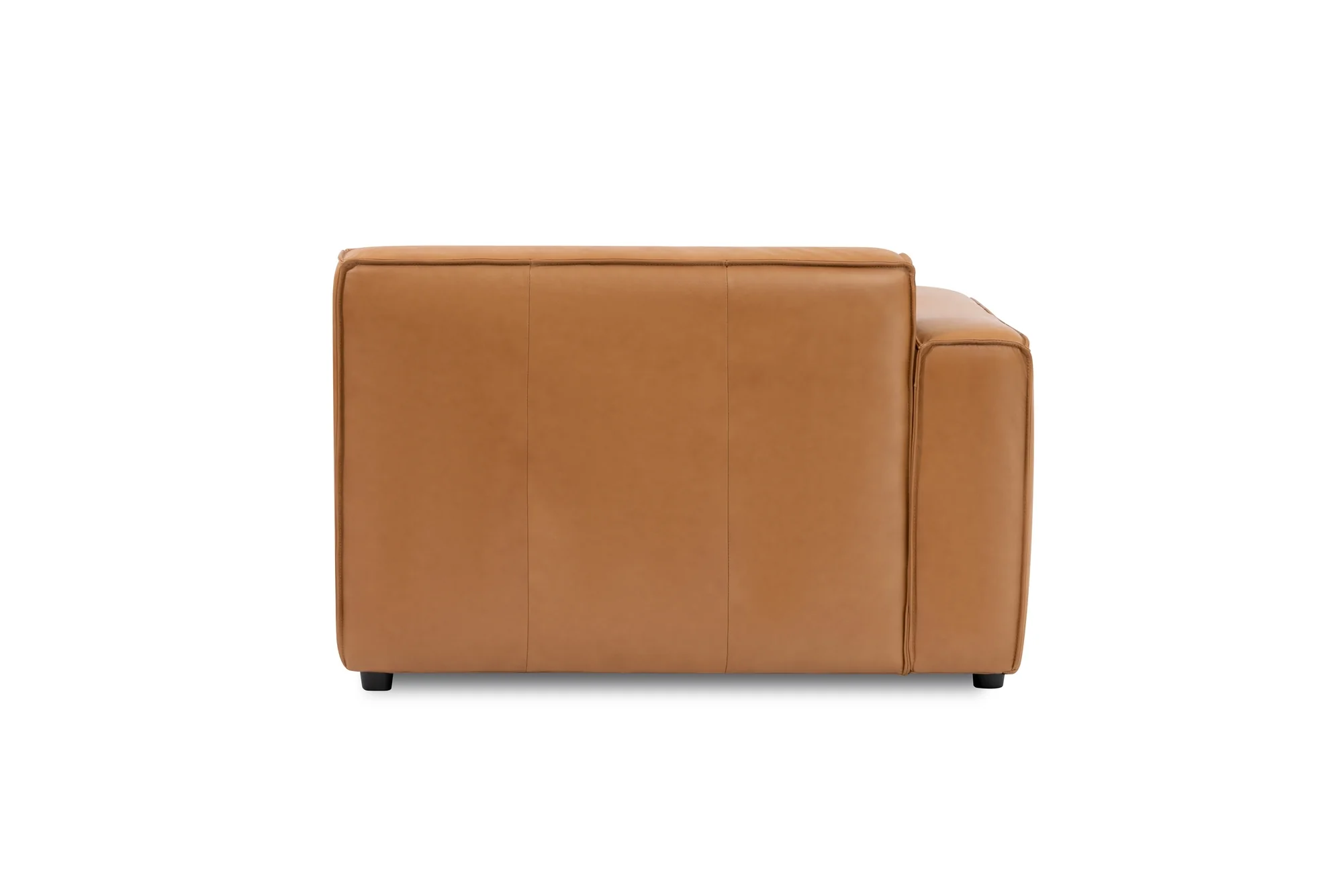 Nathan Leather Left Arm Lounge Module - Image 7