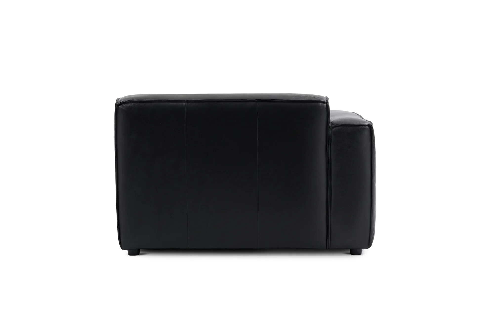 Nathan Leather Left Chaise Lounge Module - Image 14