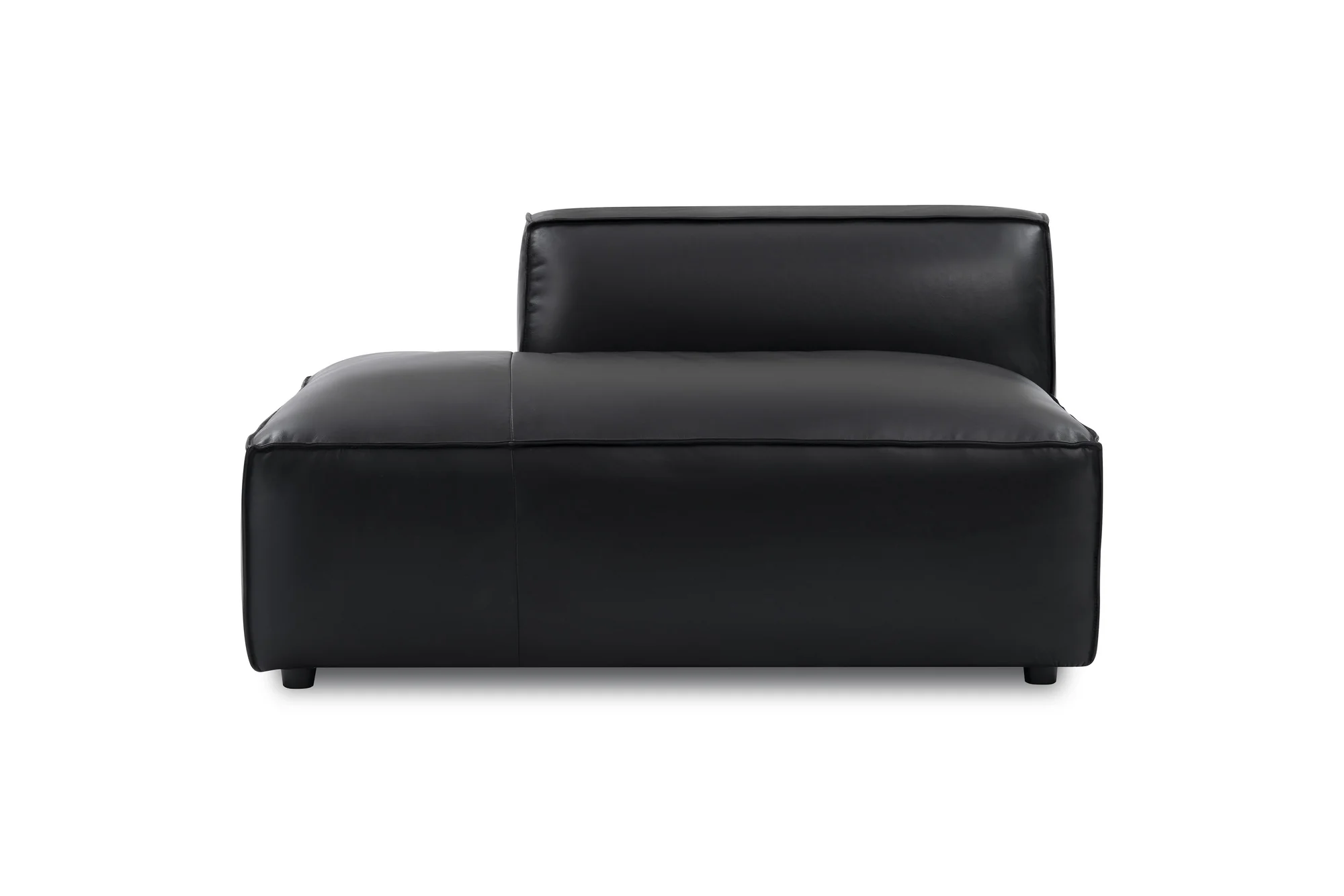 Nathan Leather Left Open-End Lounge Module - Image 10