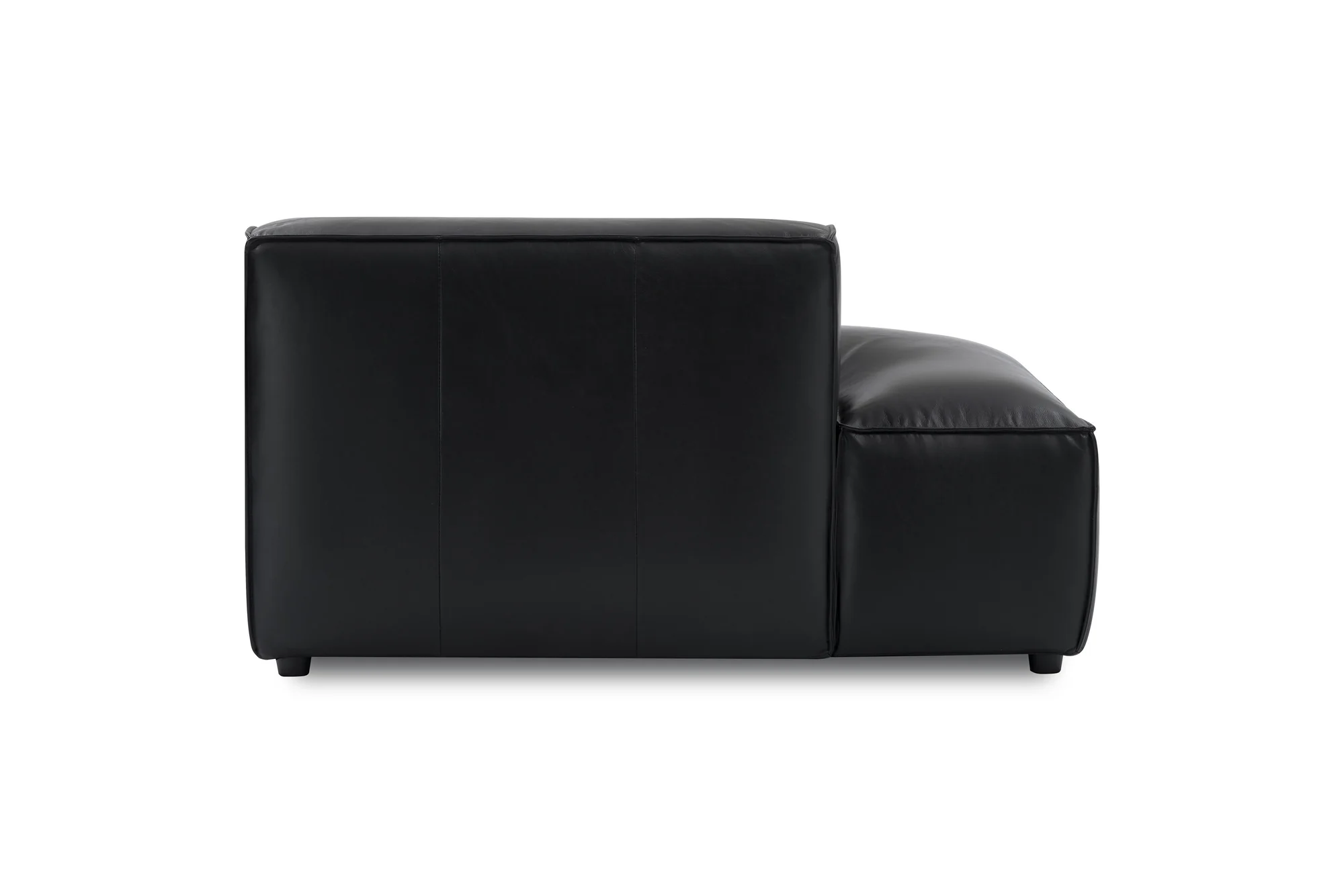 Nathan Leather Left Open-End Lounge Module - Image 13