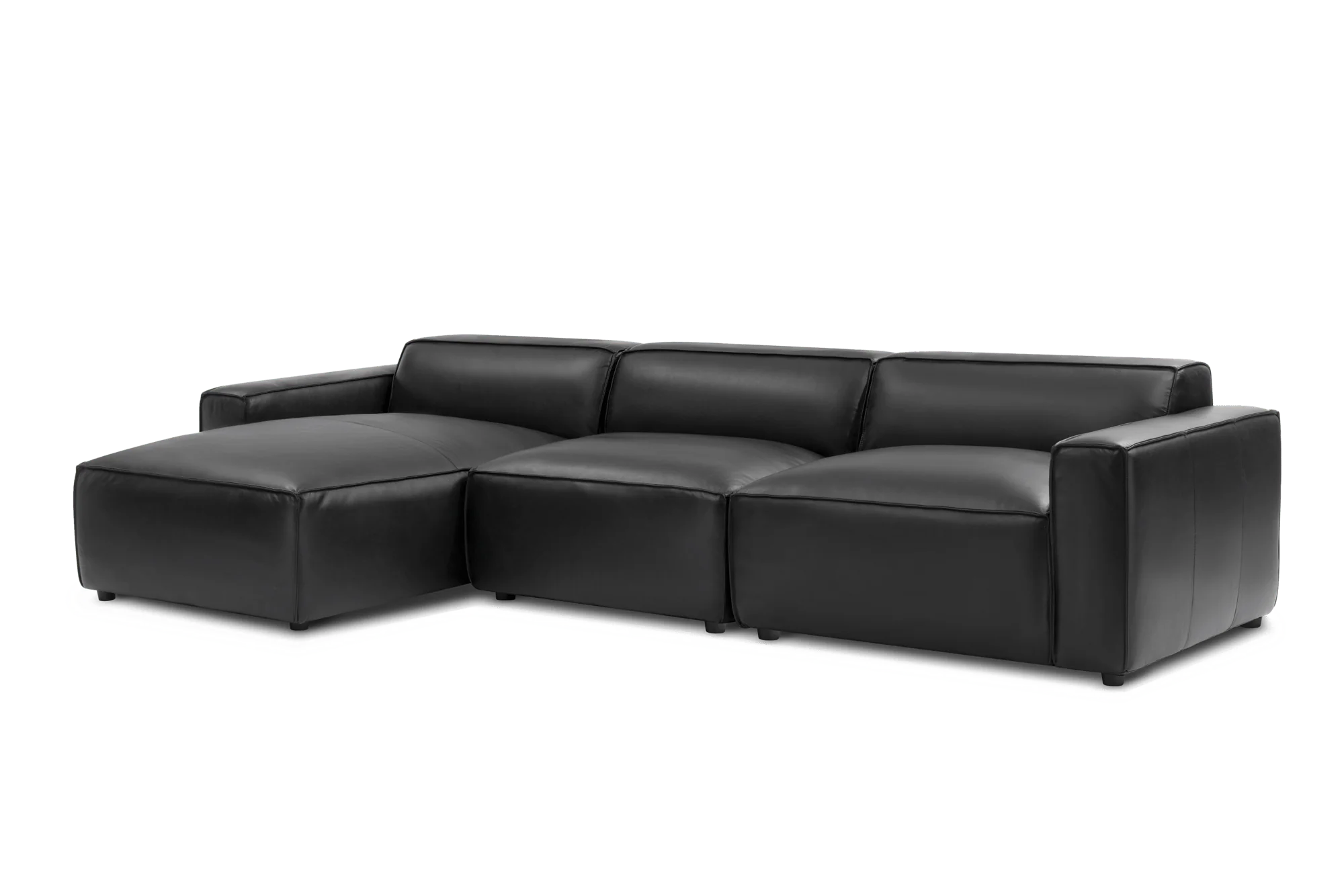 Nathan Leather Modular Sectional Lounge