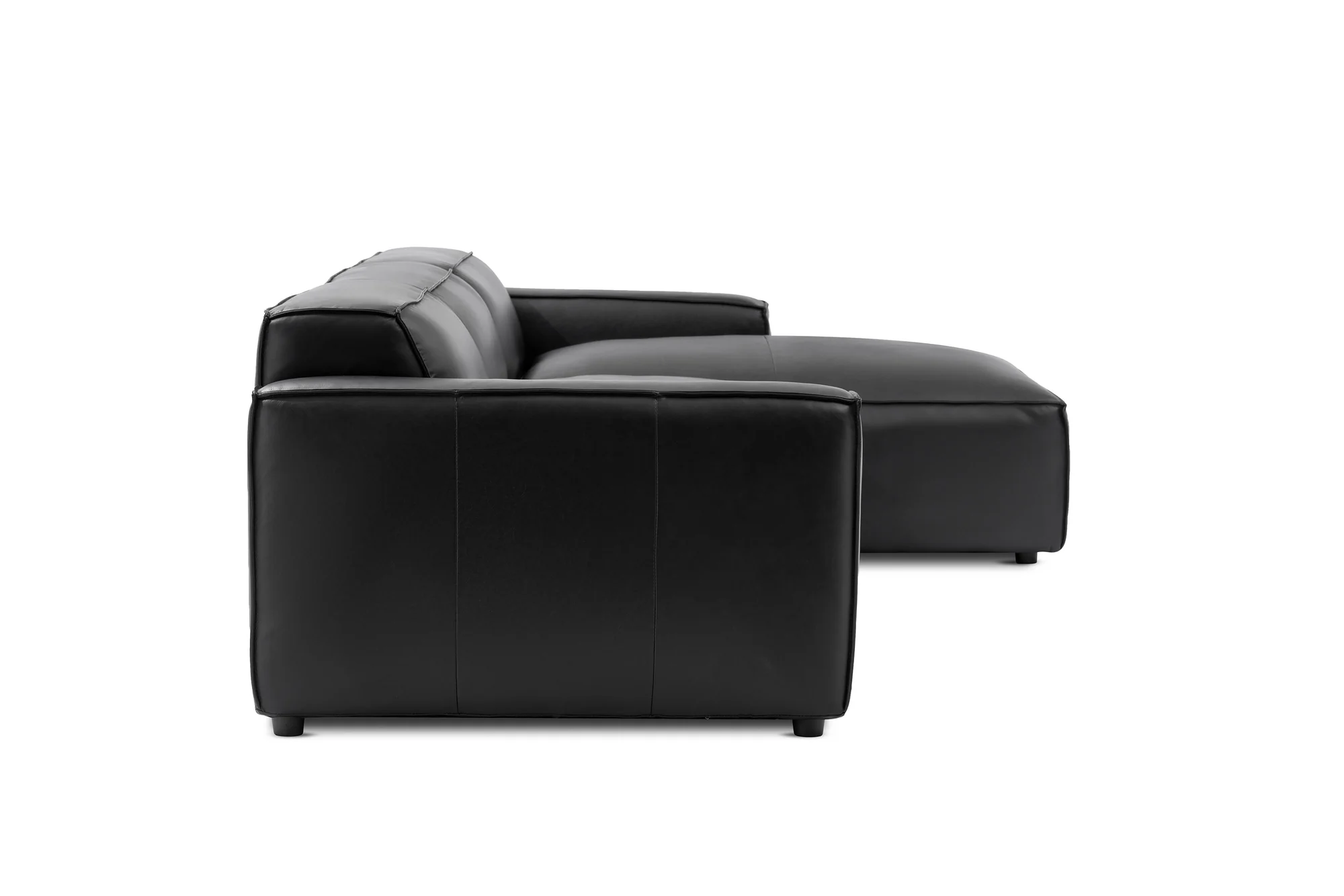 Nathan Leather Modular Sectional Lounge - Image 13