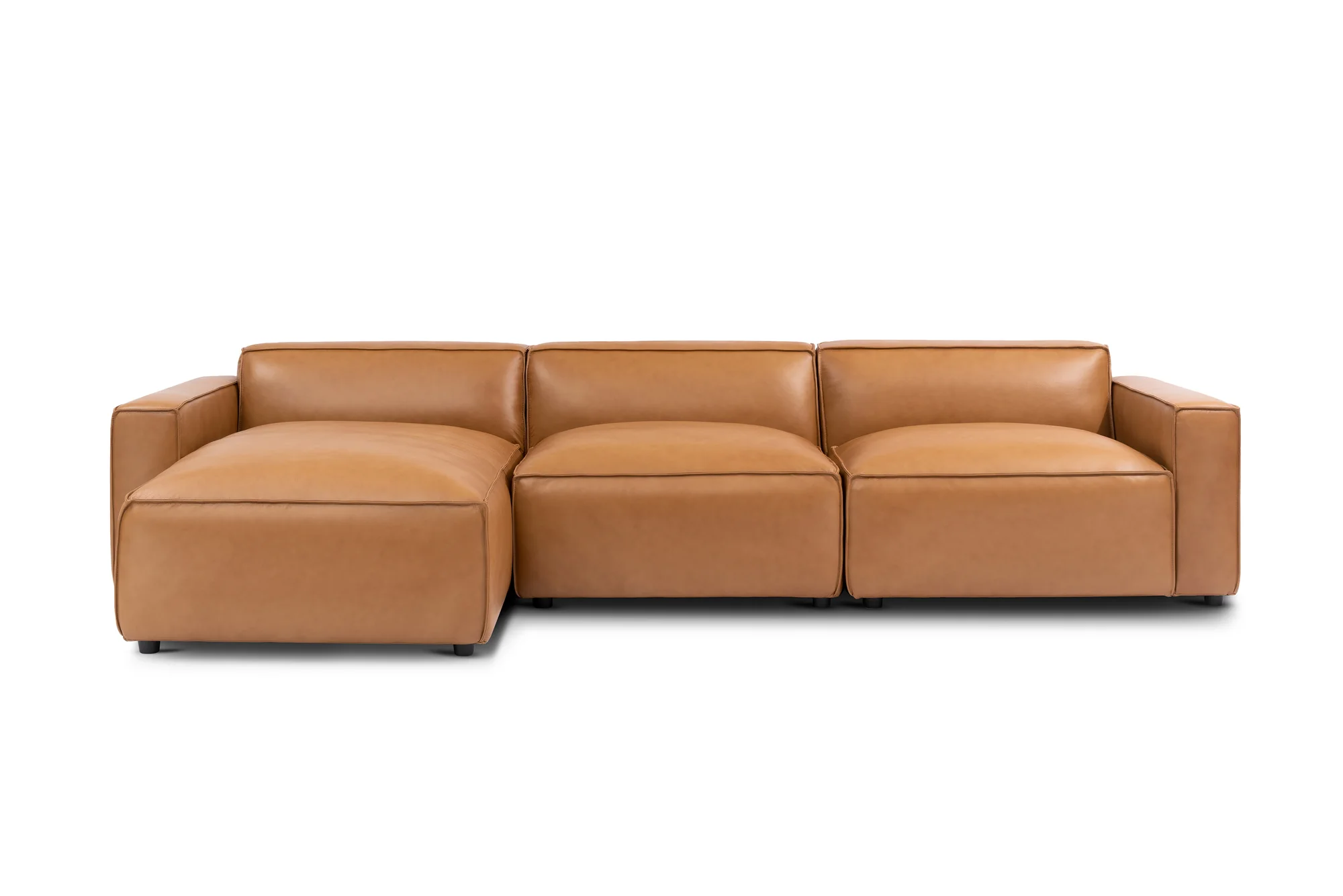 Nathan Leather Modular Sectional Lounge - Image 28