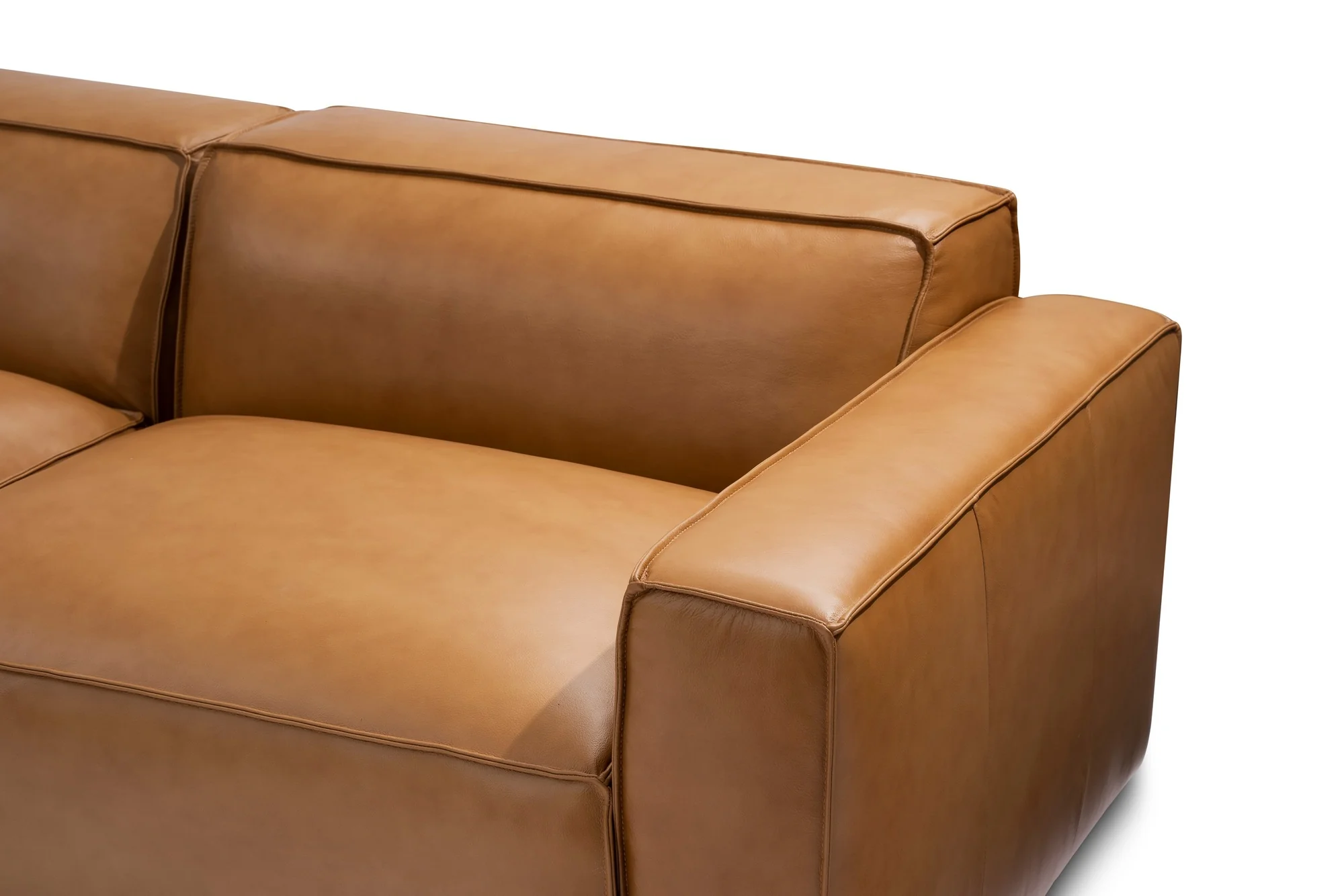 Nathan Leather Modular Sectional Lounge - Image 31