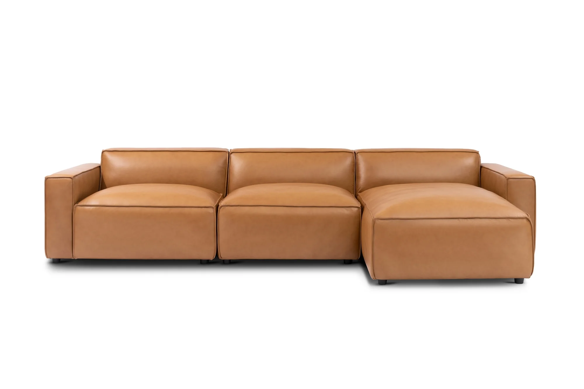 Nathan Leather Modular Sectional Lounge - Image 41