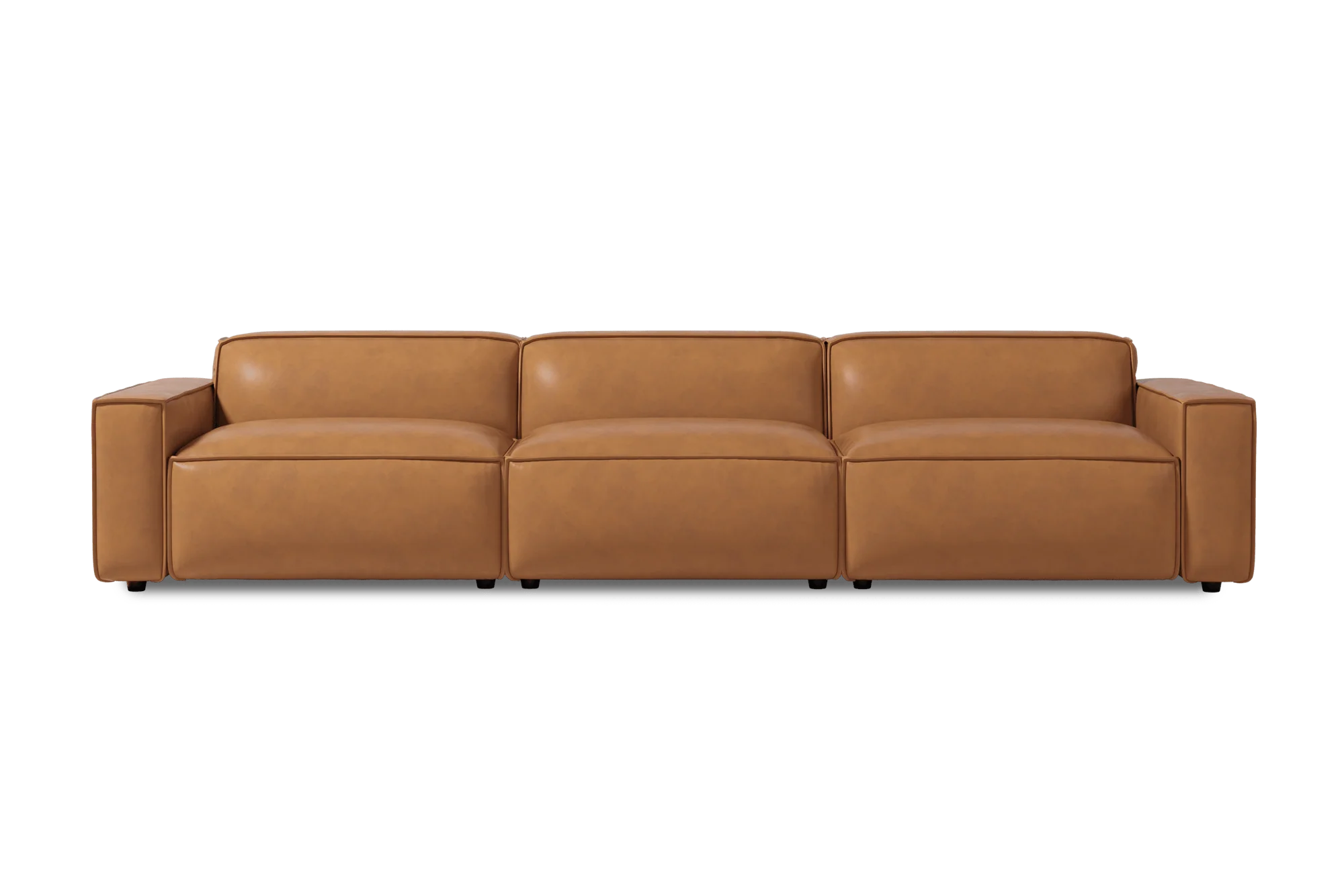Nathan Leather Modular Lounge - Image 15