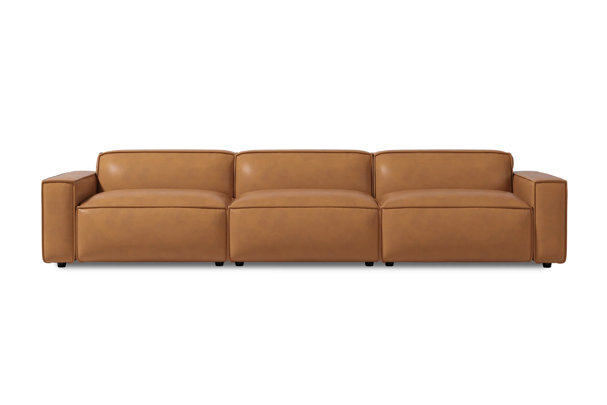 Nathan Leather Modular Lounge - Image 17
