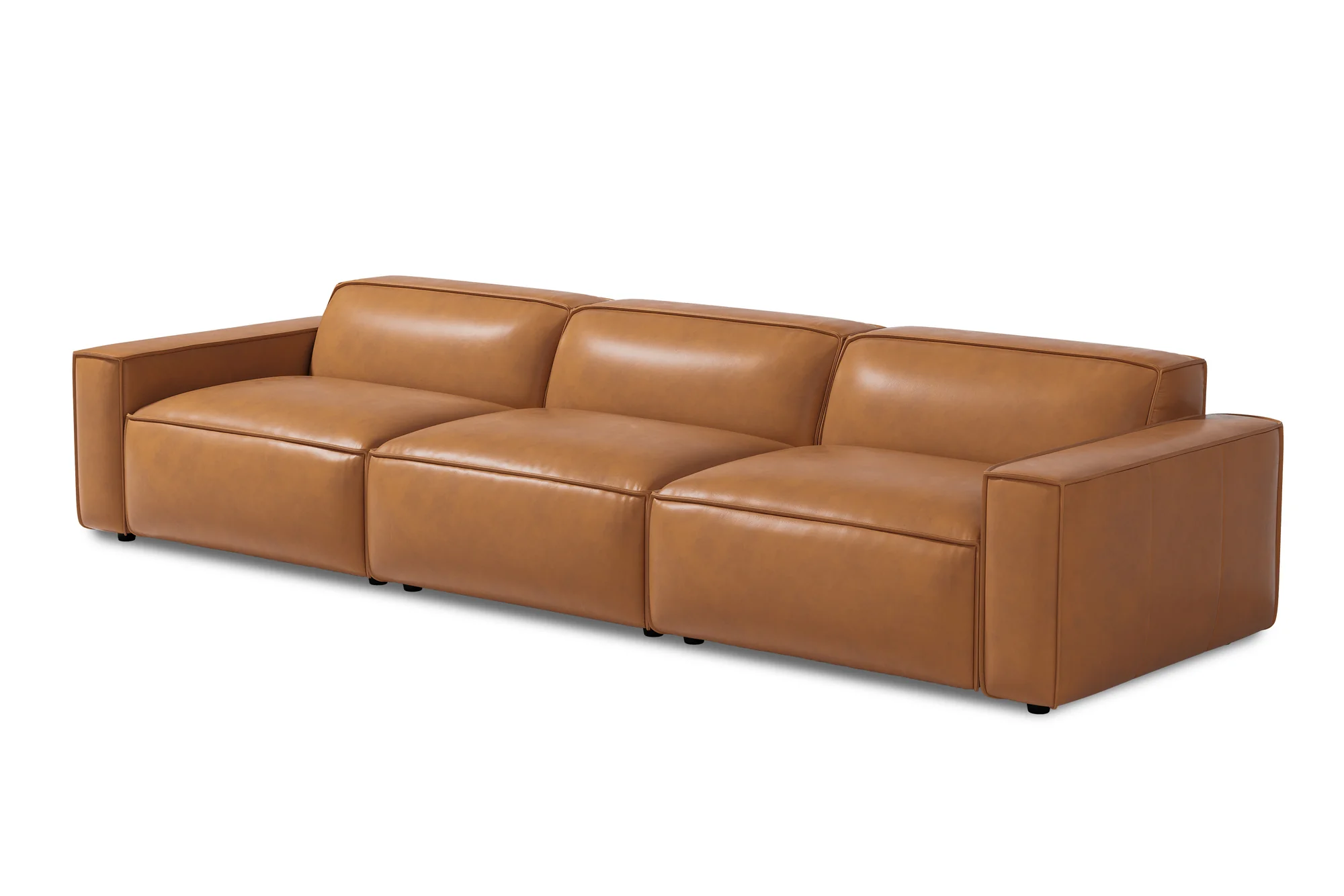 Nathan Leather Modular Lounge - Image 18
