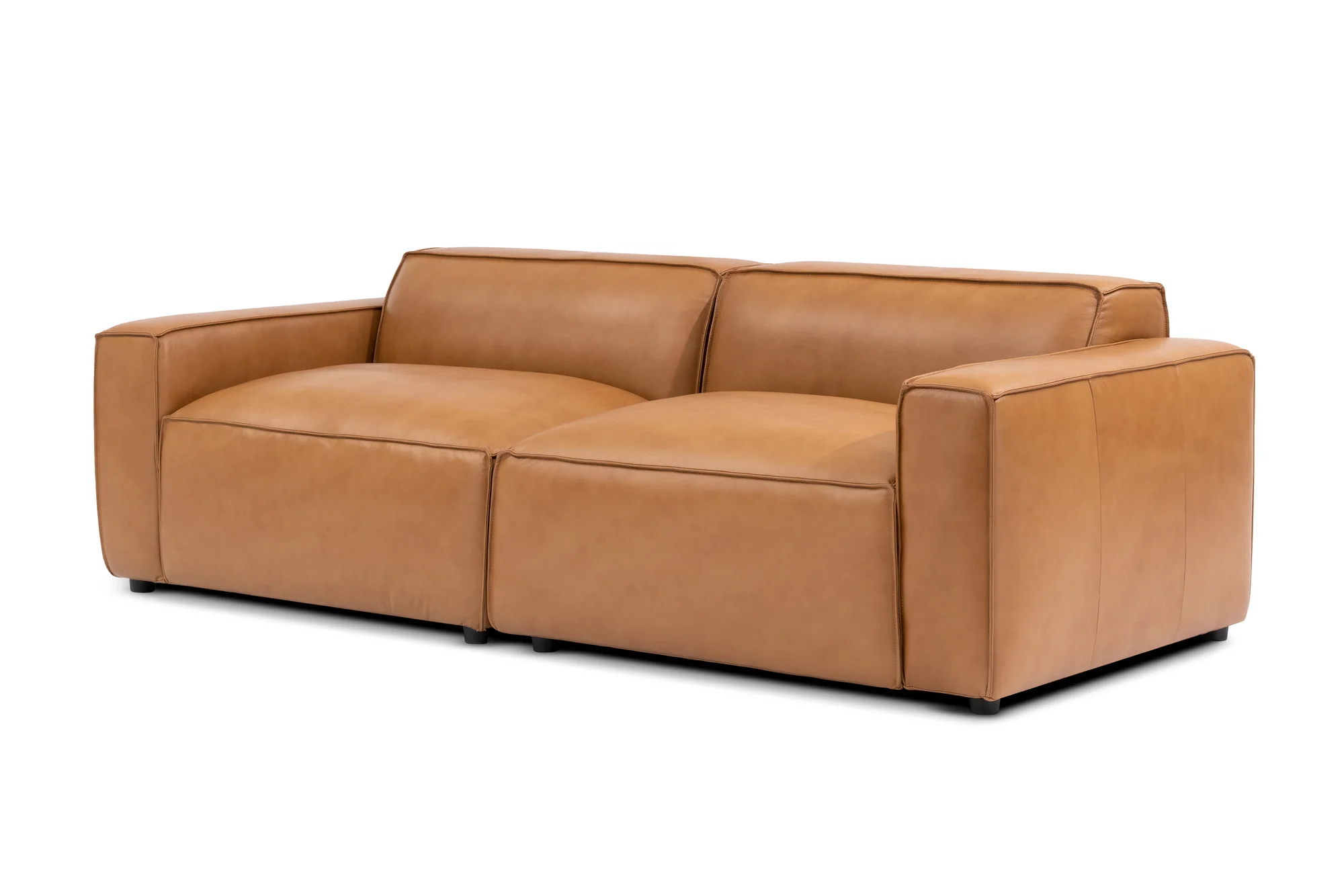 Nathan Leather Modular Lounge - Image 26