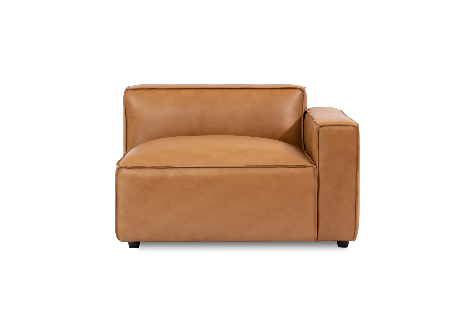 Nathan Leather Right Arm Lounge Module - Image 10