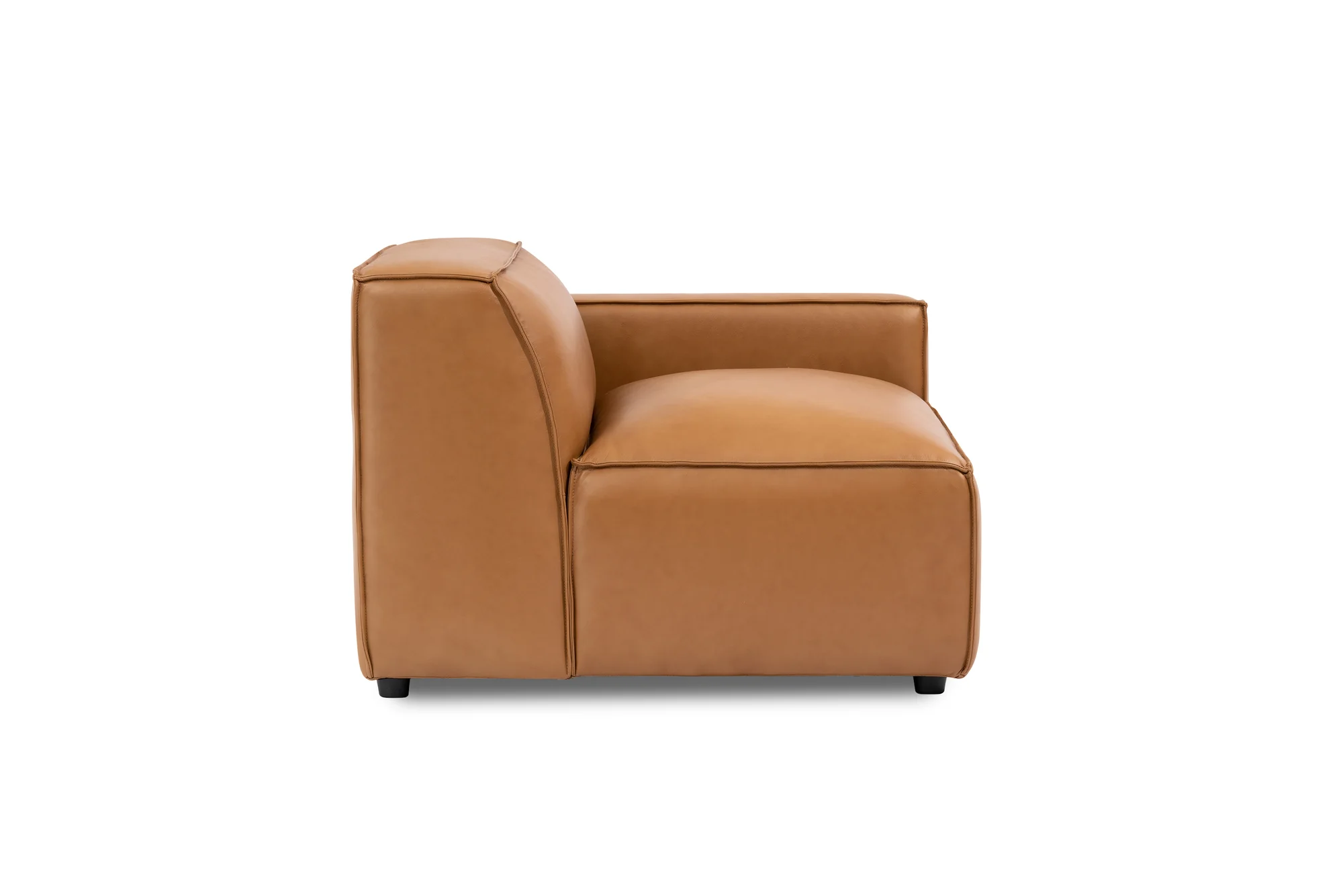 Nathan Leather Right Arm Lounge Module - Image 12