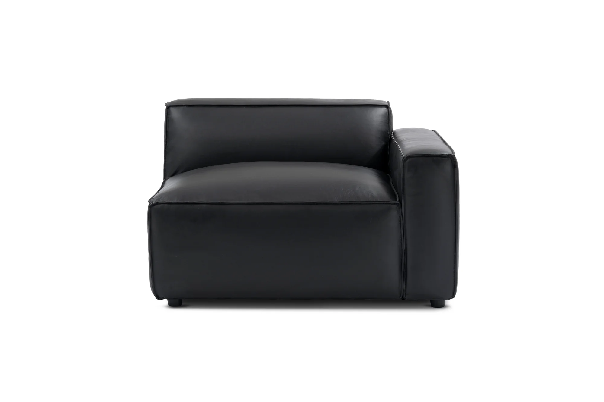 Nathan Leather Right Arm Lounge Module - Image 4