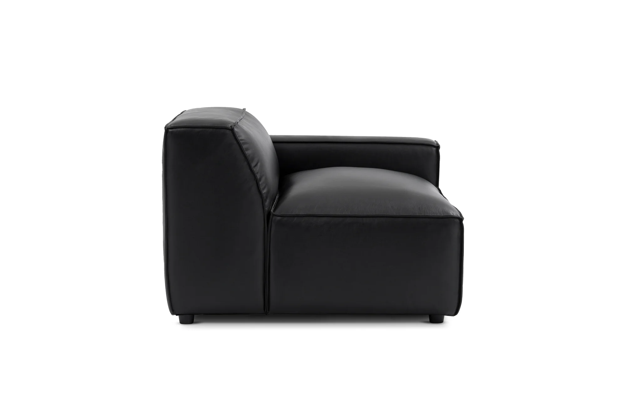 Nathan Leather Right Arm Lounge Module - Image 6