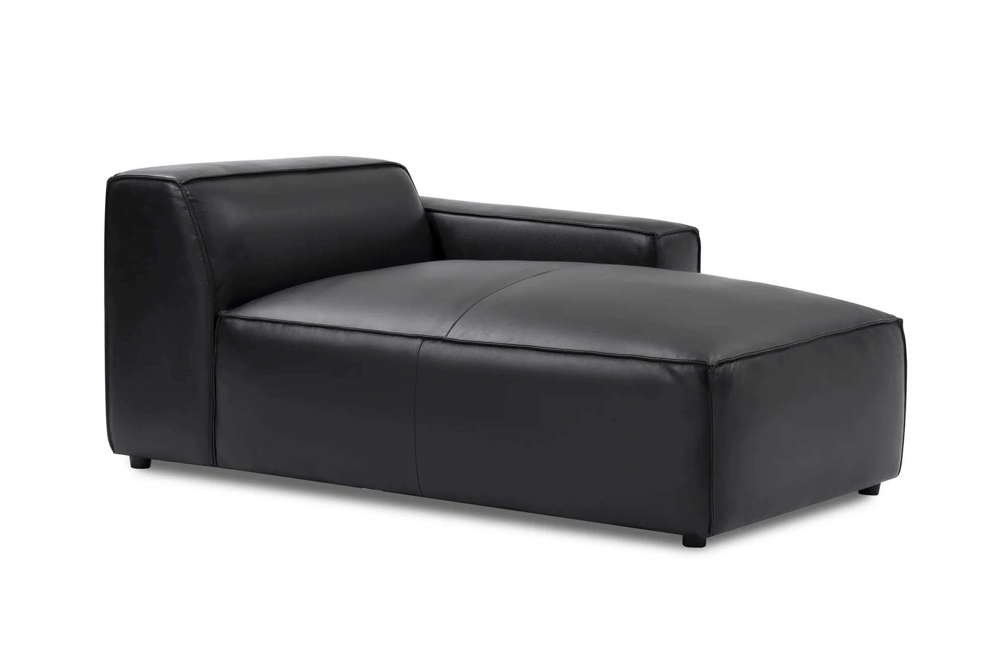Nathan Leather Right Chaise Lounge Module - Image 12