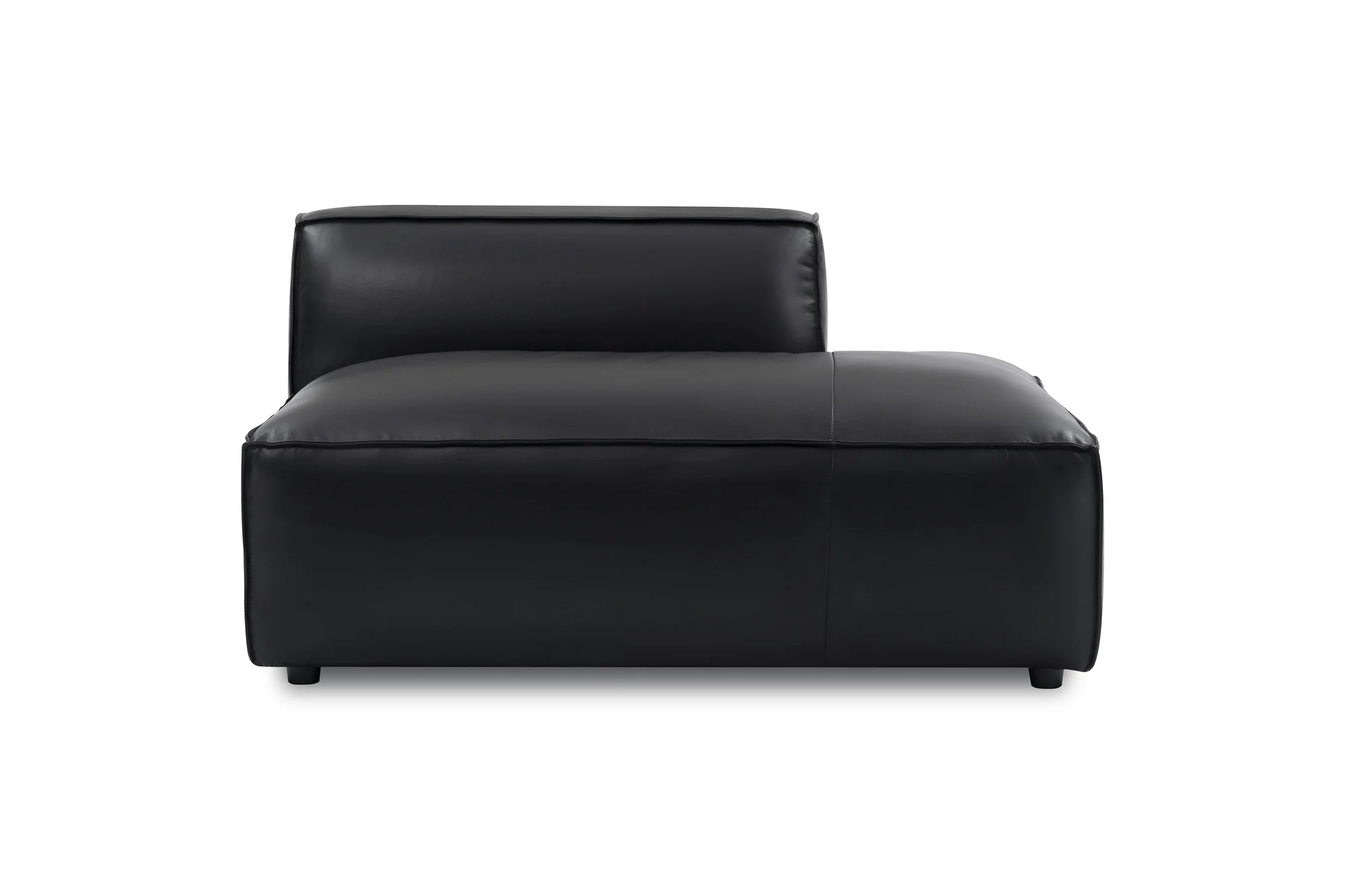 Nathan Leather Right Open-End Lounge Module - Image 10
