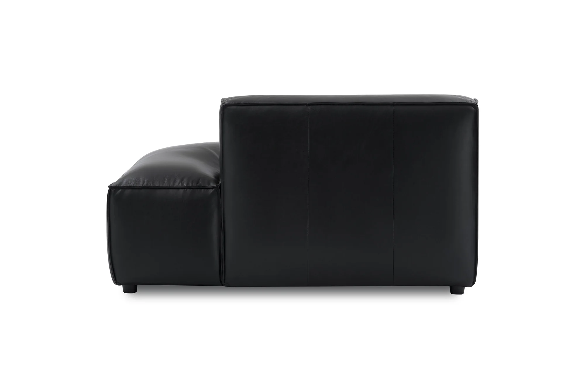 Nathan Leather Right Open-End Lounge Module - Image 13