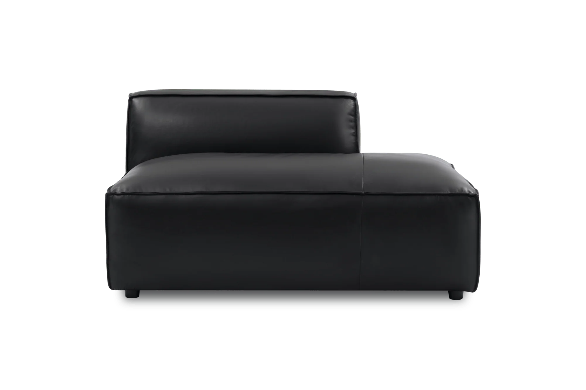 Nathan Leather Right Open-End Lounge Module - Image 8