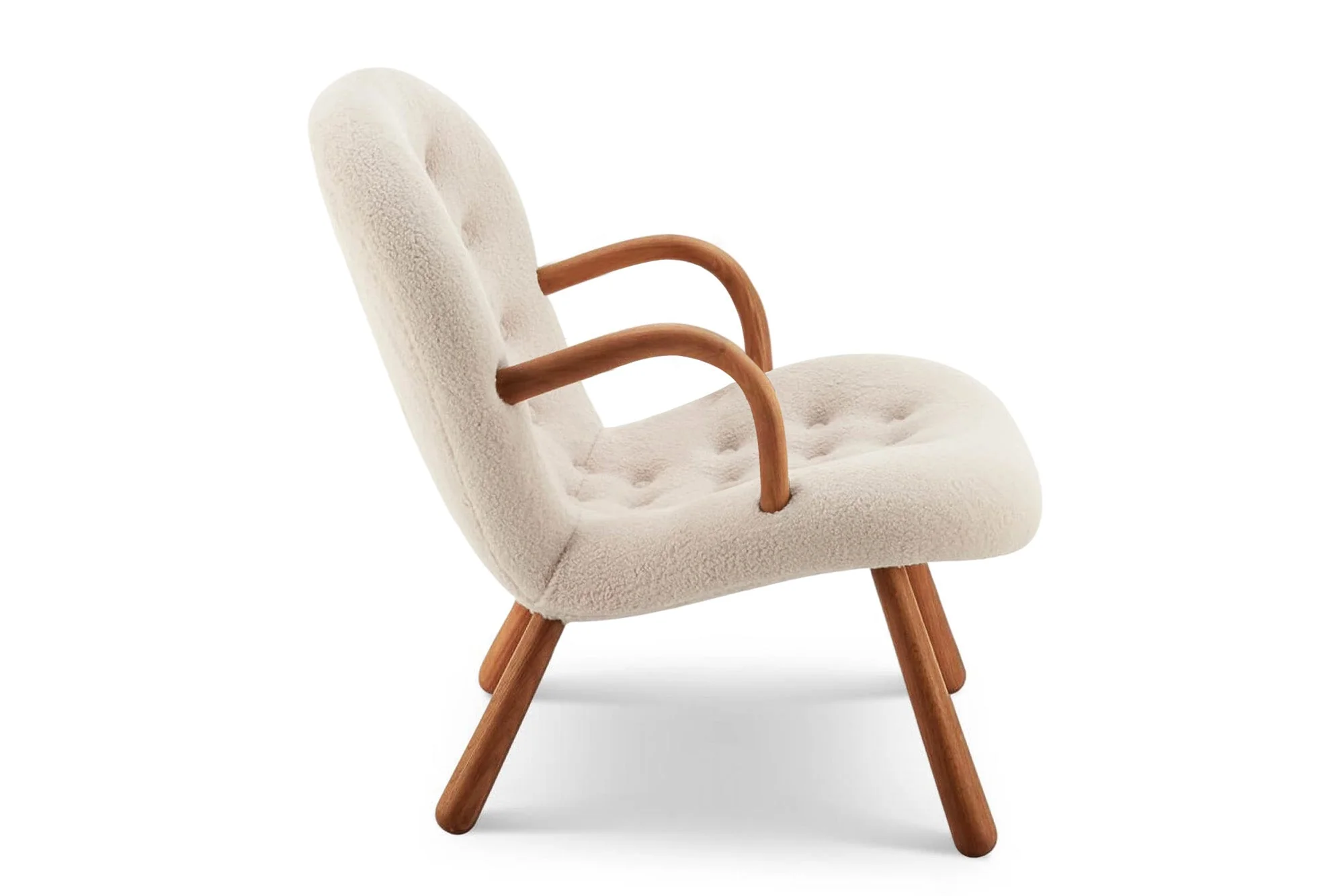 Nova Faux Sheepskin Accent Chair - Image 11