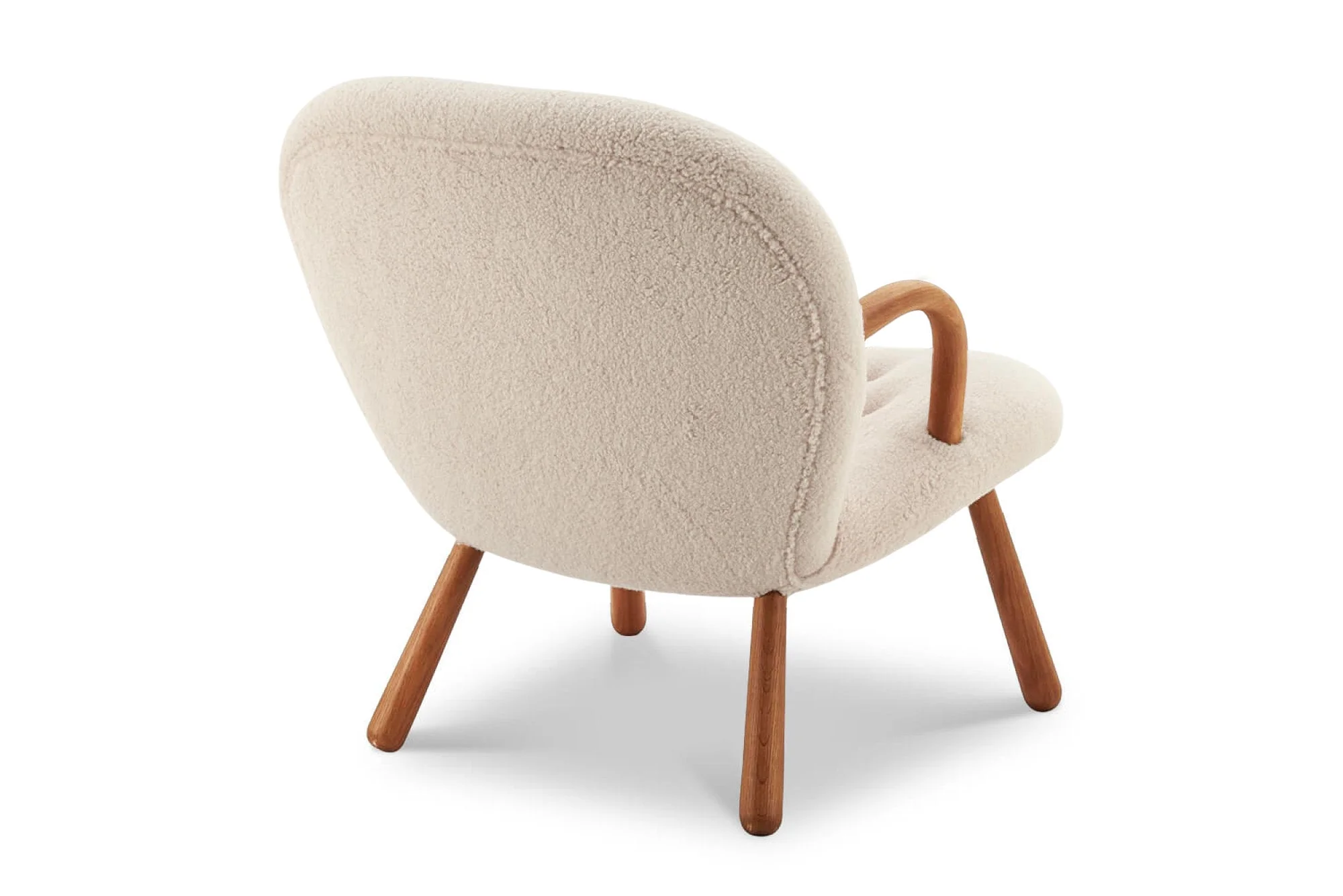 Nova Faux Sheepskin Accent Chair - Image 12