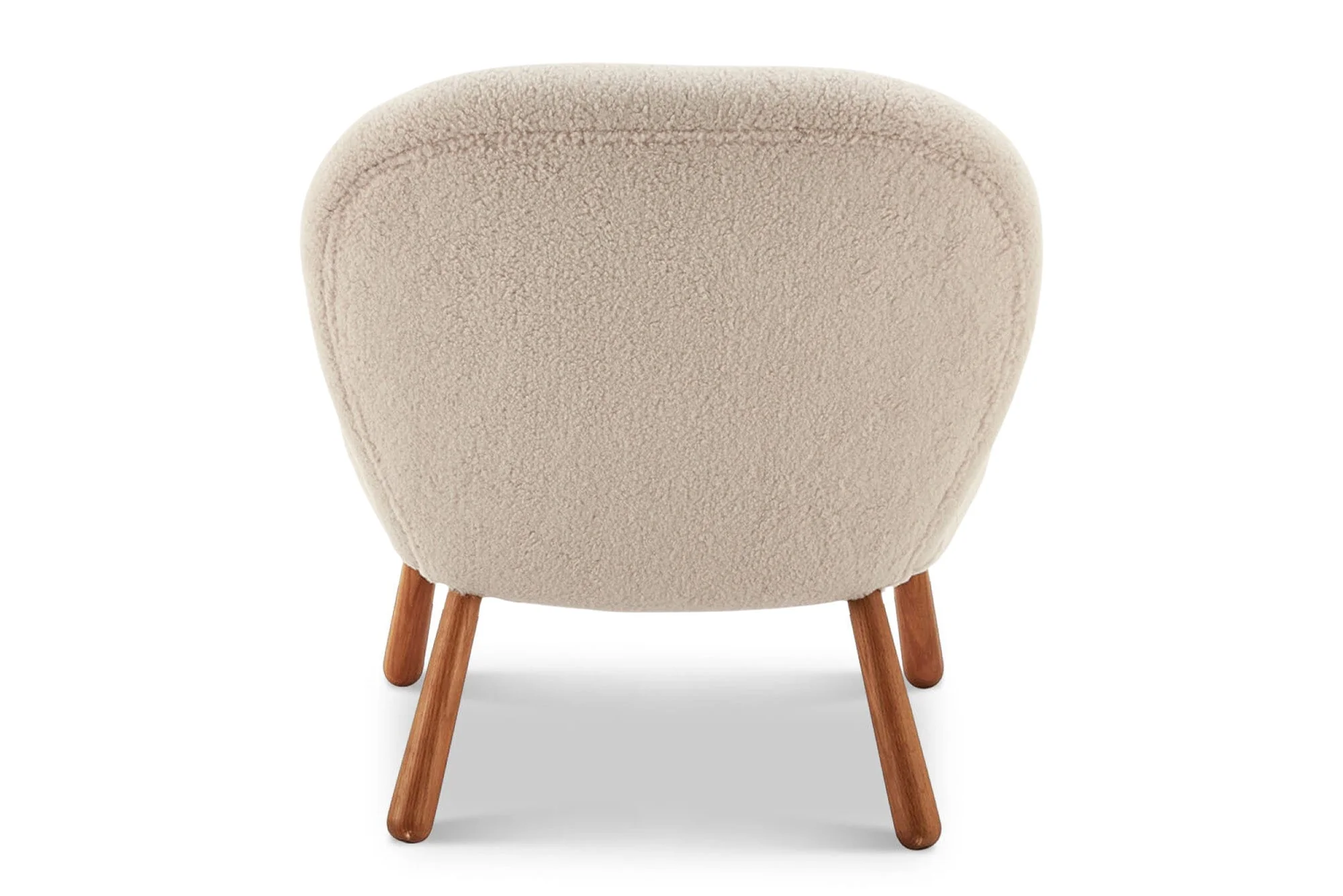 Nova Faux Sheepskin Accent Chair - Image 13