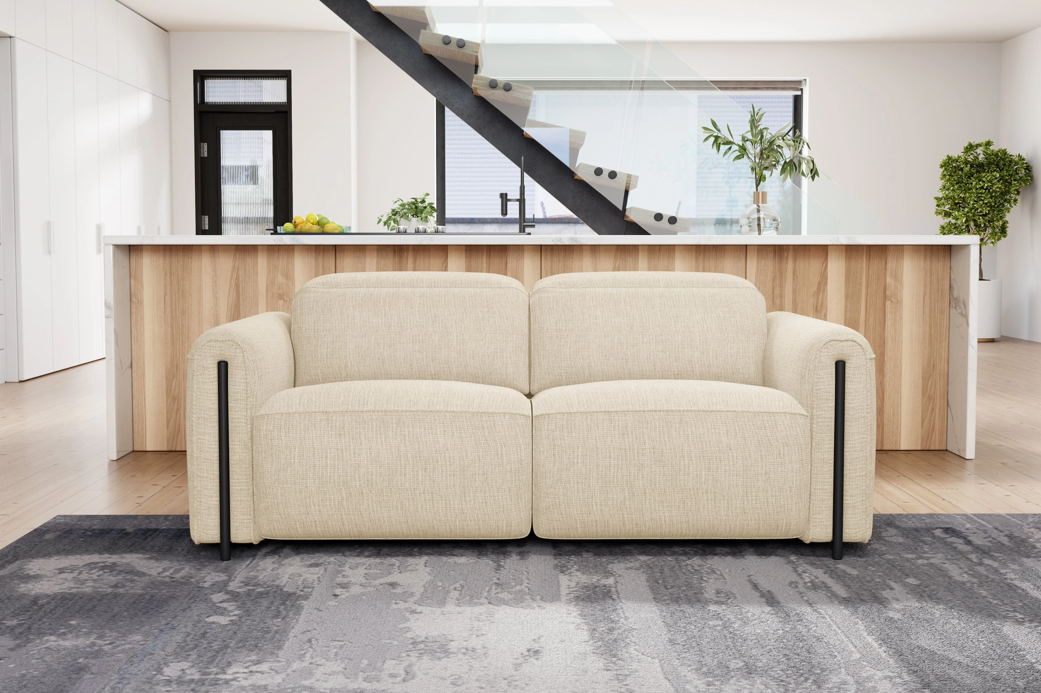 Octavia Fabric Dual Reclining Cloud Lounge - Image 13