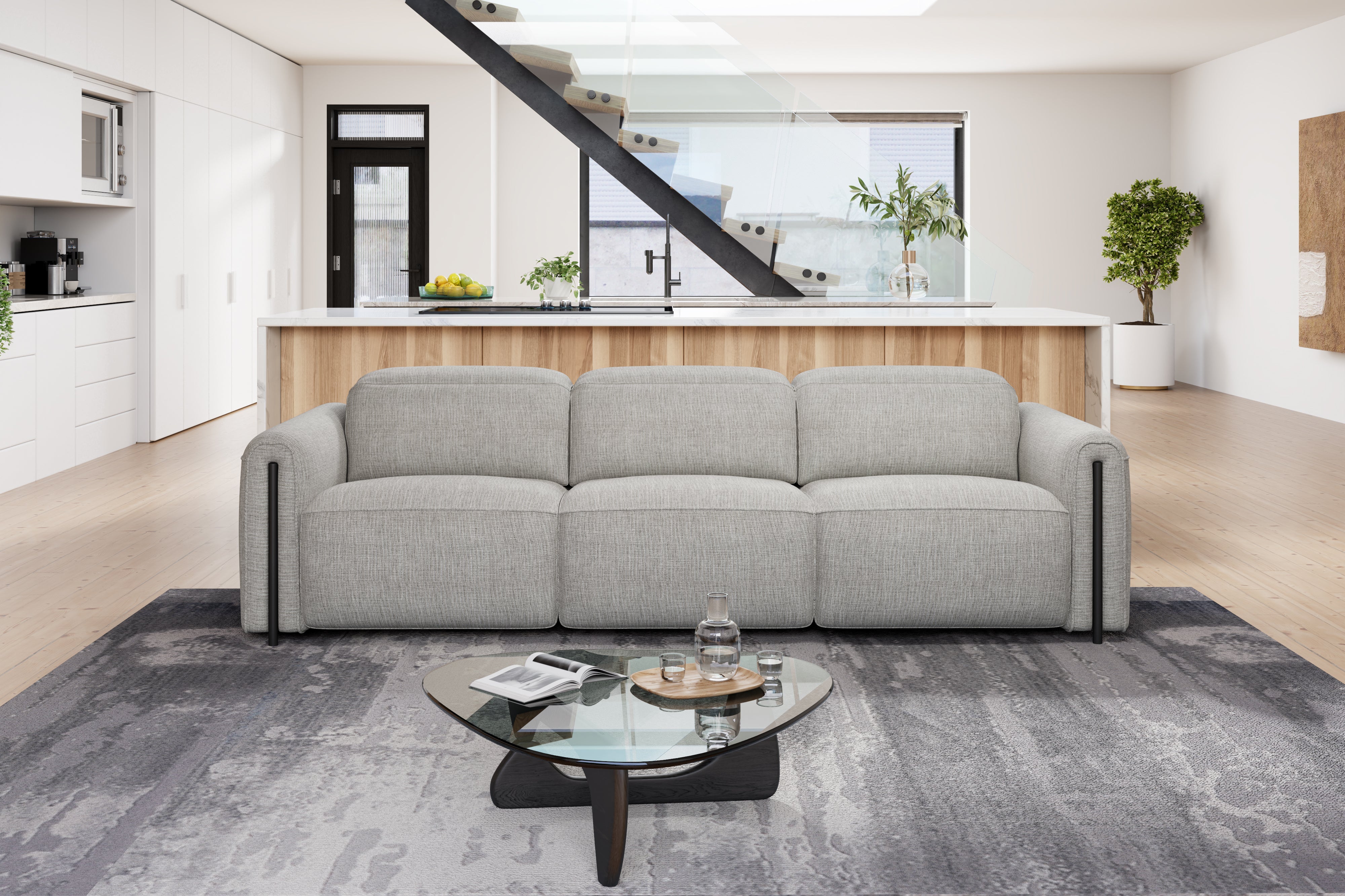 Octavia Fabric Dual Reclining Cloud Lounge - Image 44